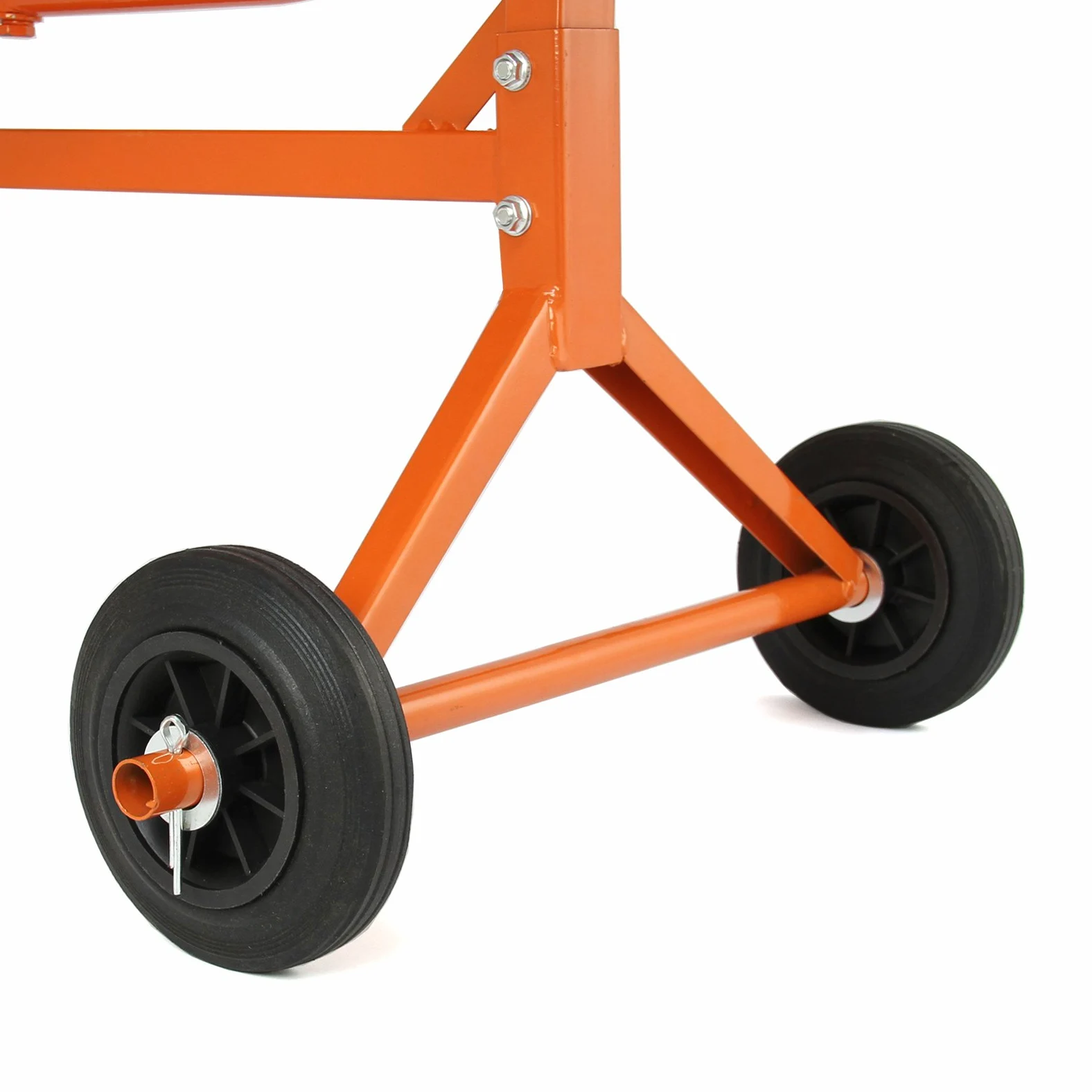 T-Mech - Betoniera Elettrica 70 litri 30 giri/minuto per Miscelare Calcestruzzo, Malta e Cemento