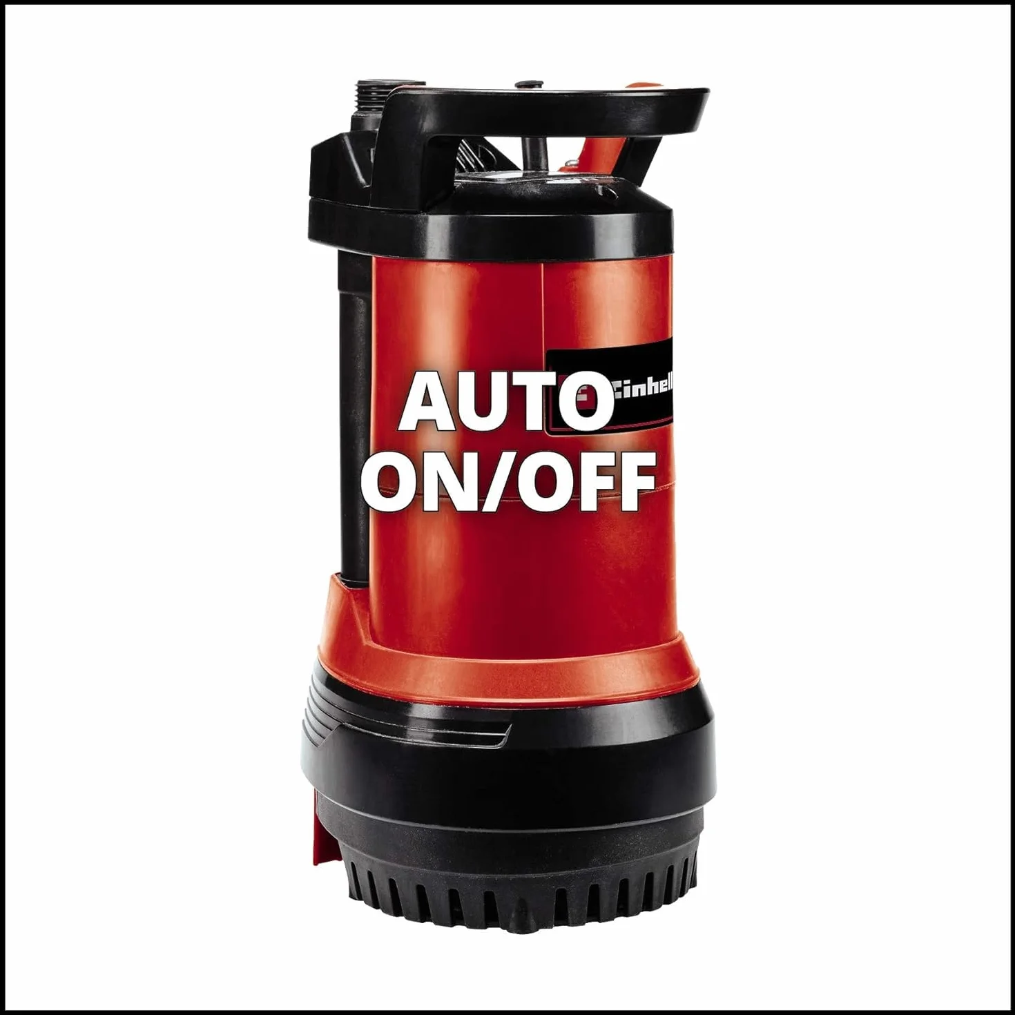 Einhell GE-PP 5555 RB-A Pompa per cisterne (550 W, portata max 5500 L/h, prevalenza 20 m, immersione max 7m, incl. Tubo a collo di cigno)