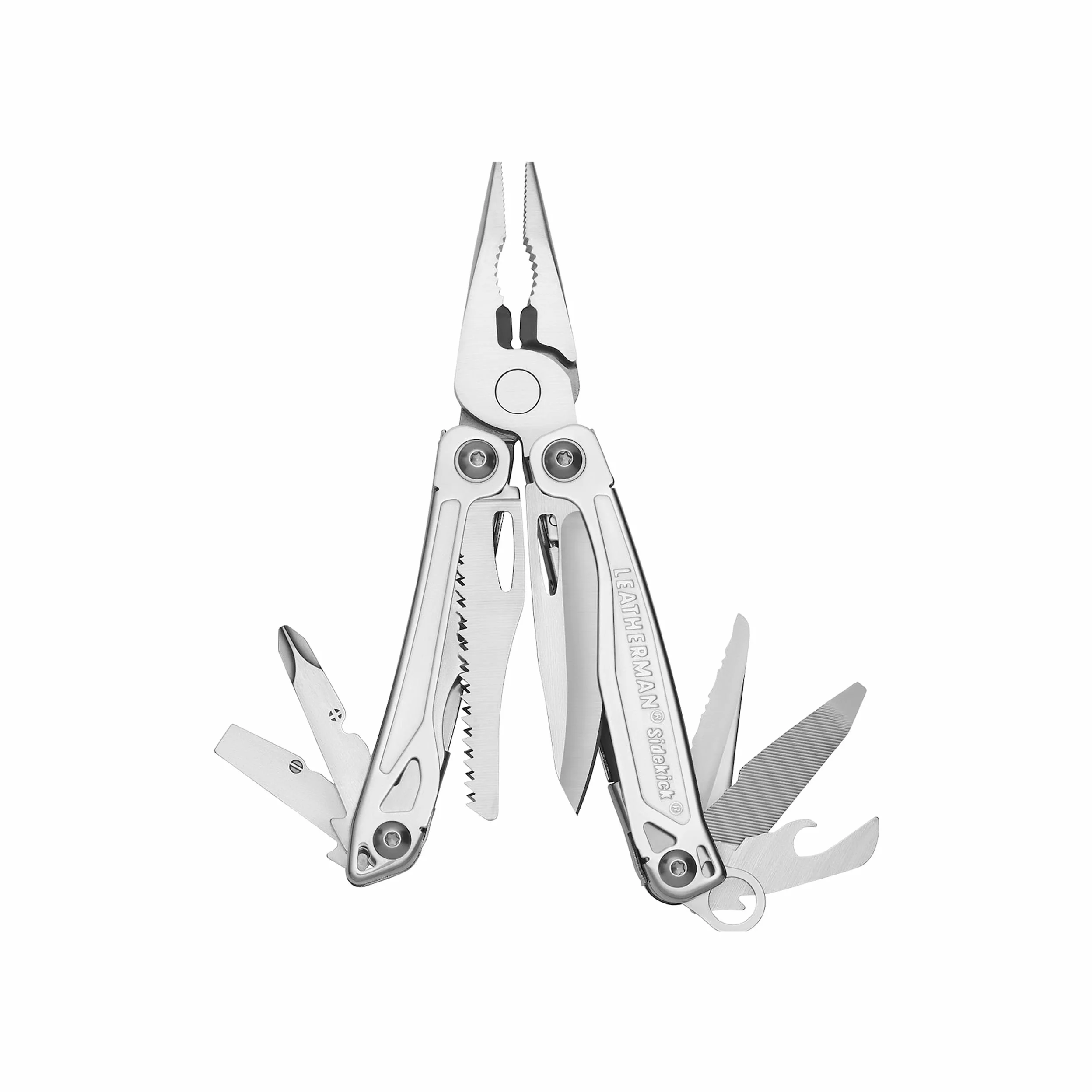 Leatherman Sidekick Multiutensile - 14 Utensili con sistema di sicurezza - Acciaio Inossidabile