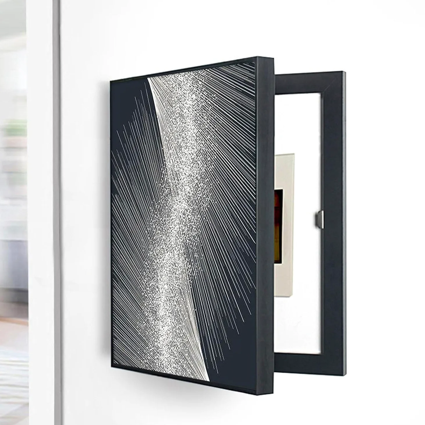 Copri Quadro Elettrico Copertura Decorativa Copertura Decorativa Moderna Scatola Quadro Copri Quadro Elettrico Coperchio Contatore Decorativo,09,40 * 50CM