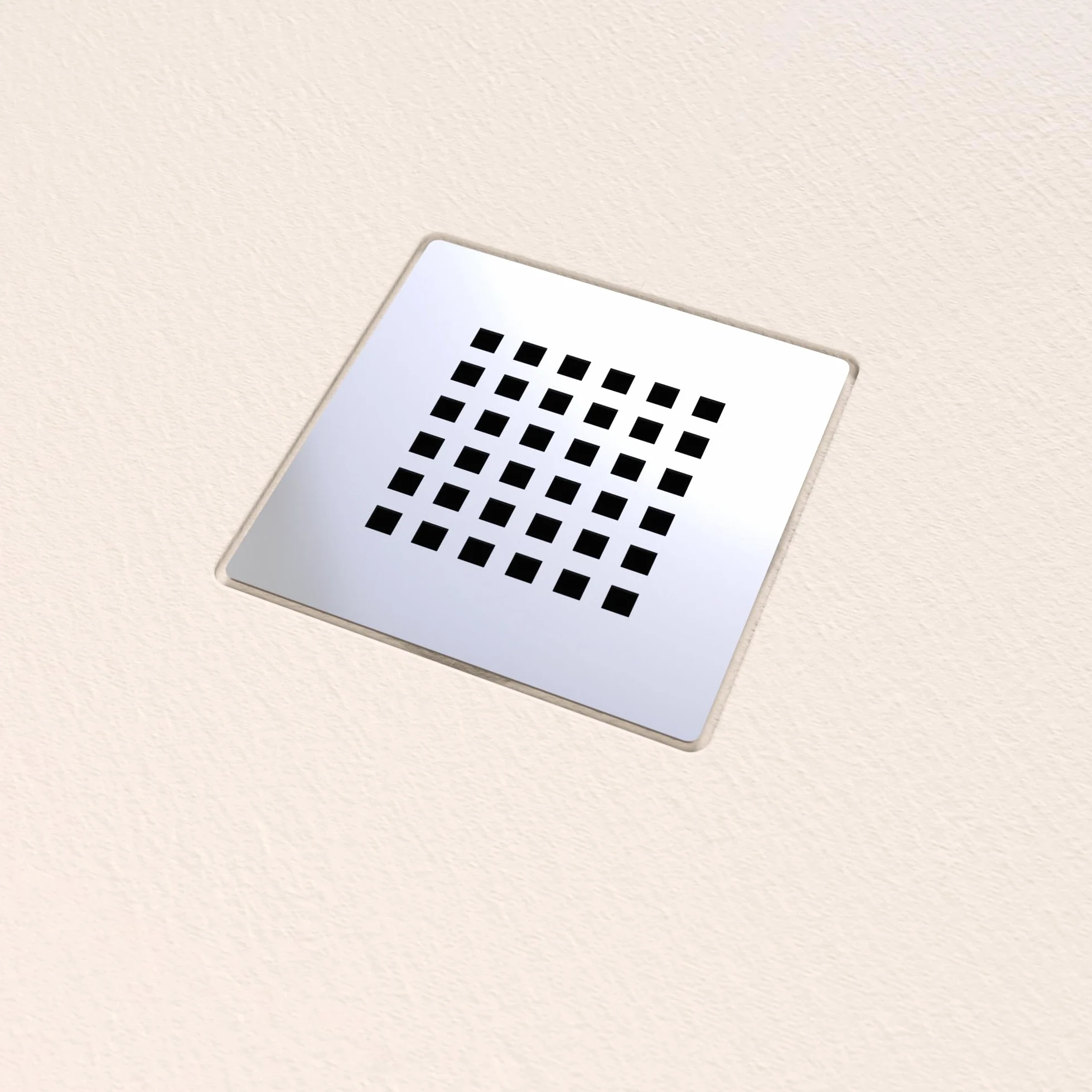 Piatto Doccia 80x80 cm Semicircolare Marmoresina Avorio Effetto Pietra Ultraslim Antiscivolo