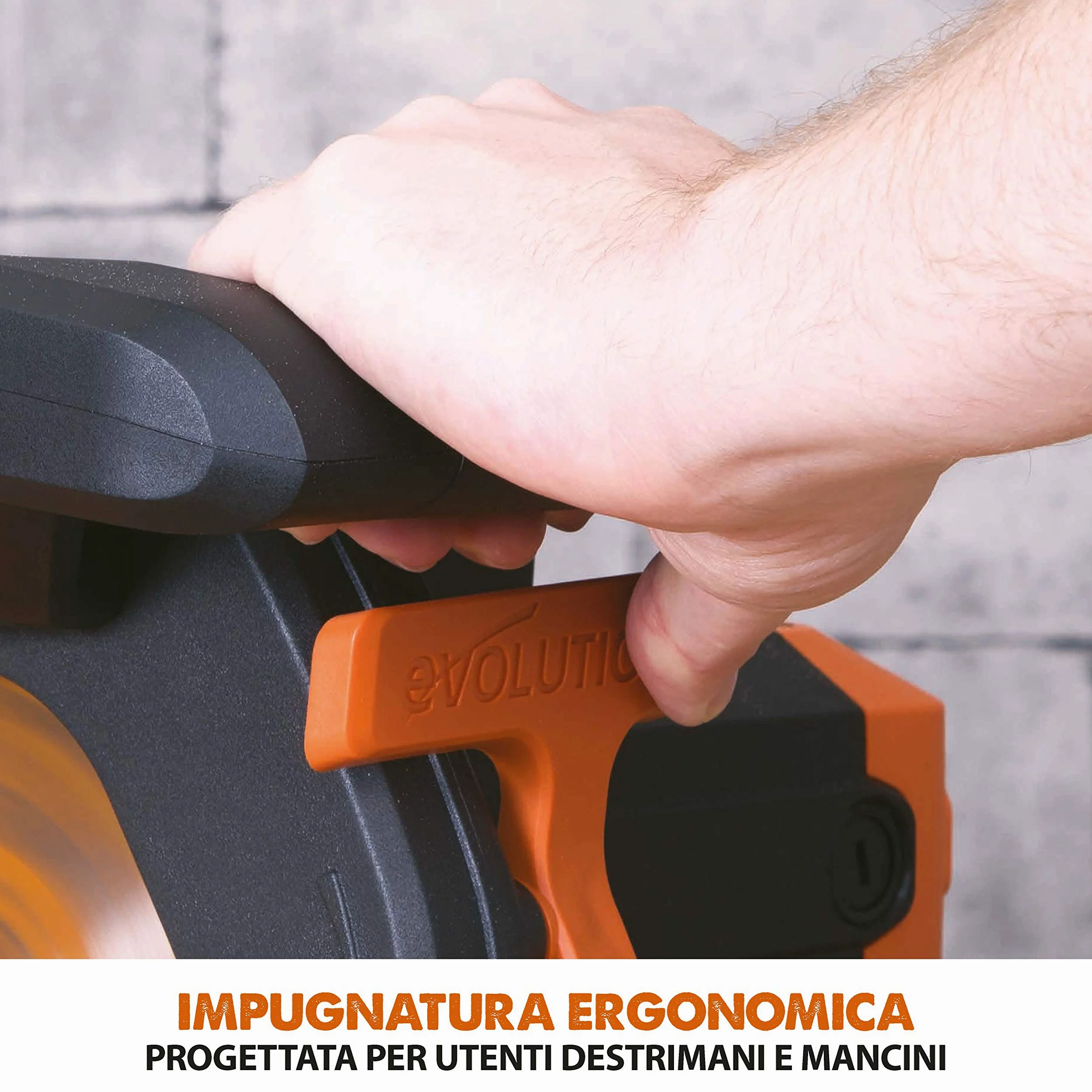Evolution Power Tools 048-0032A R210SMS-300+ Troncatrice Radiale Scorrevole Multi-Materiale 210 mm con Pacchetto Plus, 230 V