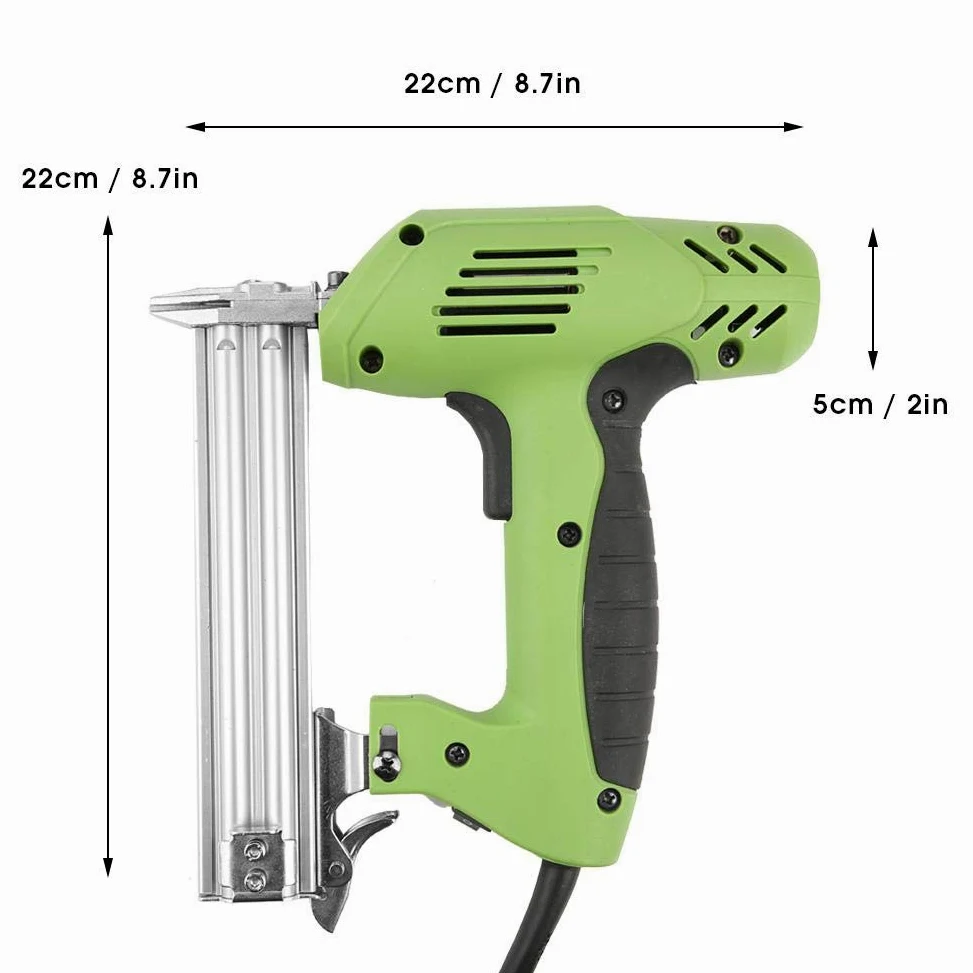 Pistola per chiodatrice elettrica per chiodatrice, strumento per inchiodatura manuale per mobili