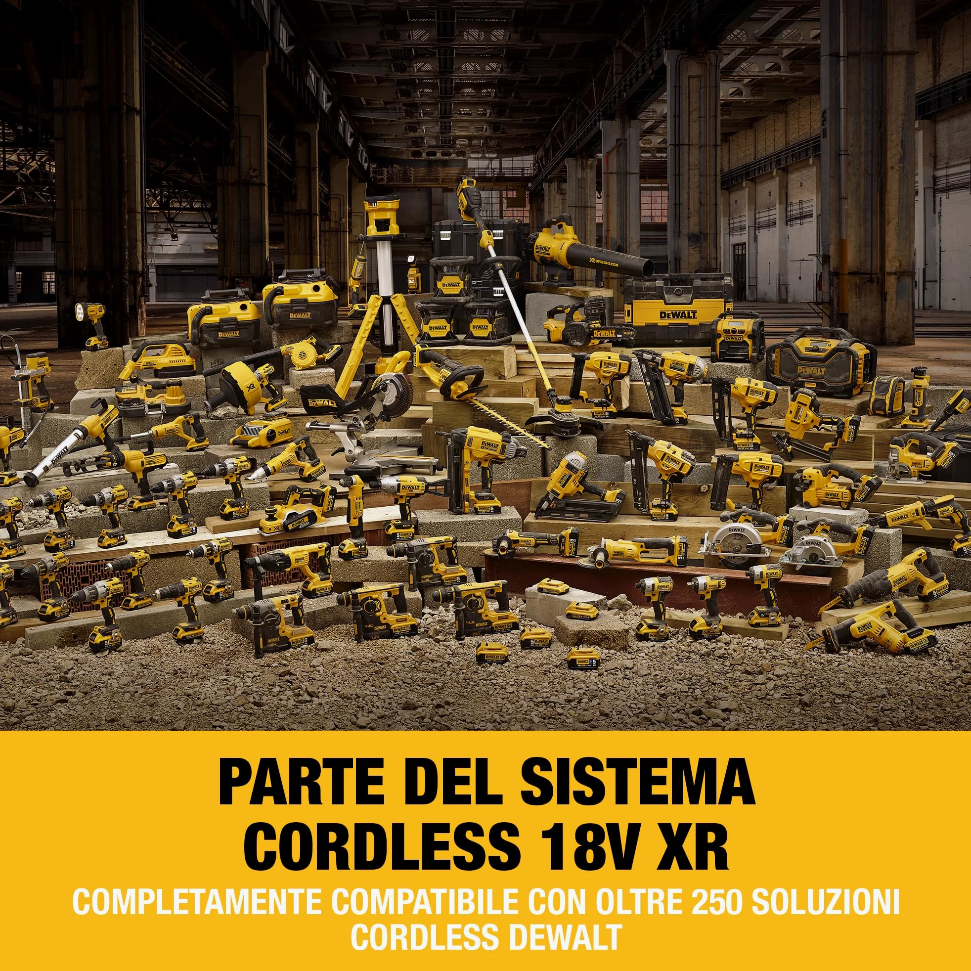 DEWALT Sega Circolare 18V motore BRUSHLESS, Solo corpo macchina, DCS572N-XJ
