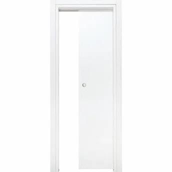 Porta Scorrevole Interno Muro Bianco Liscio 210 x 70