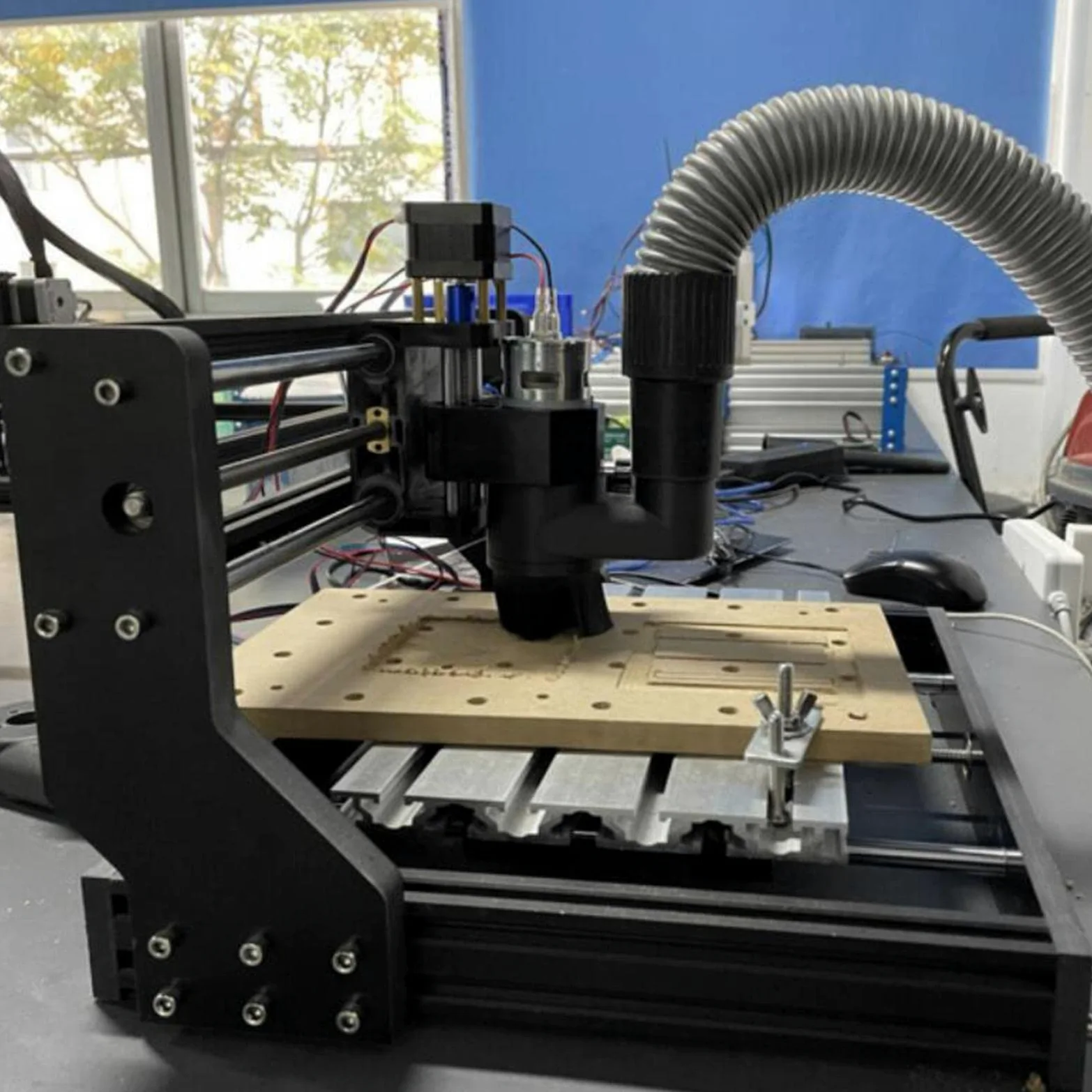 Amagogo Pattino per Protezione Polvere Macchina CNC, 65MM