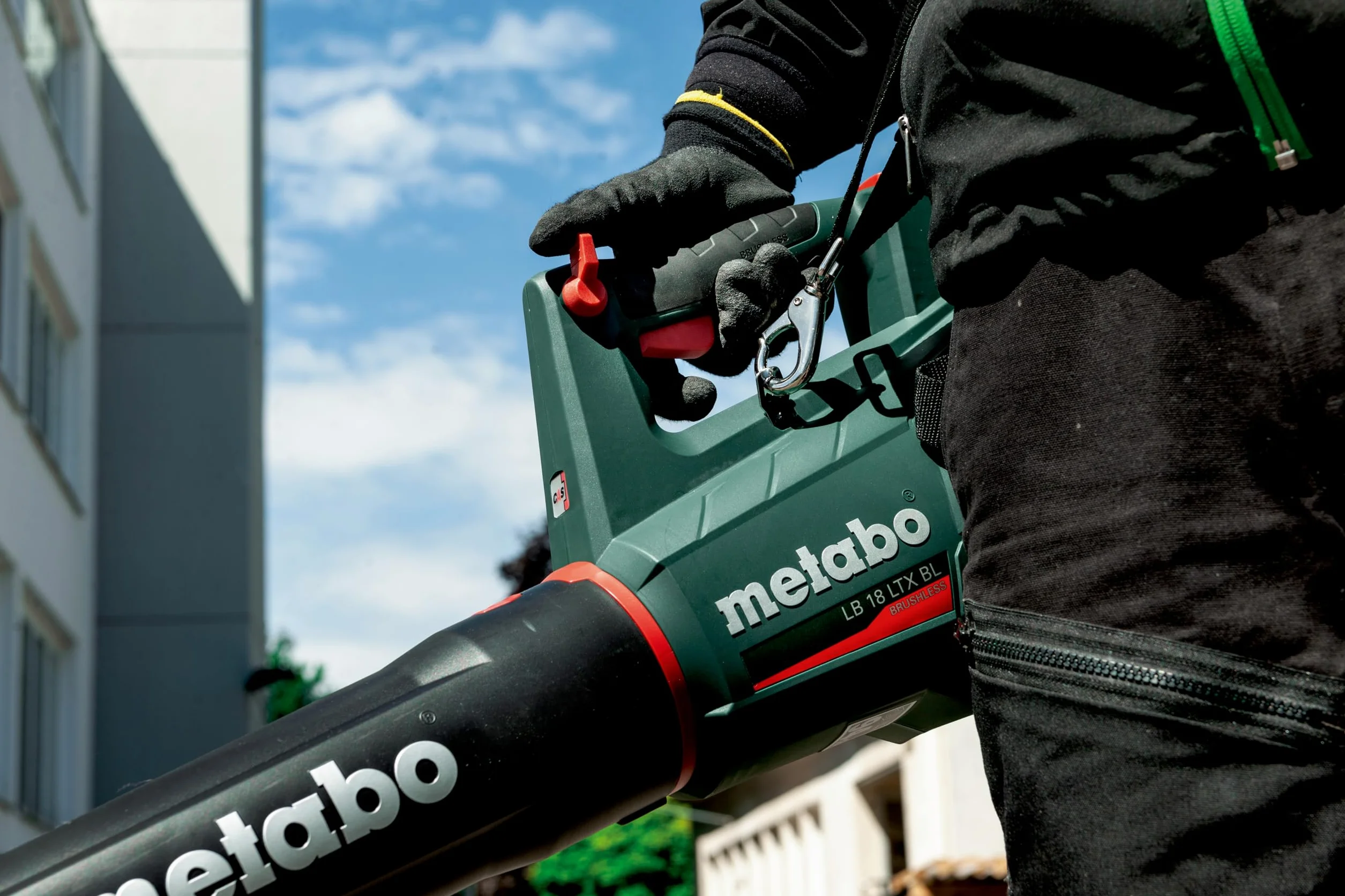 Metabo soffiatore a batteria LB 18 LTX BL – 601607850 – 18 V – Soffiatore silenzioso con motore potente e flusso d’aria costante – Senza batteria né caricatore
