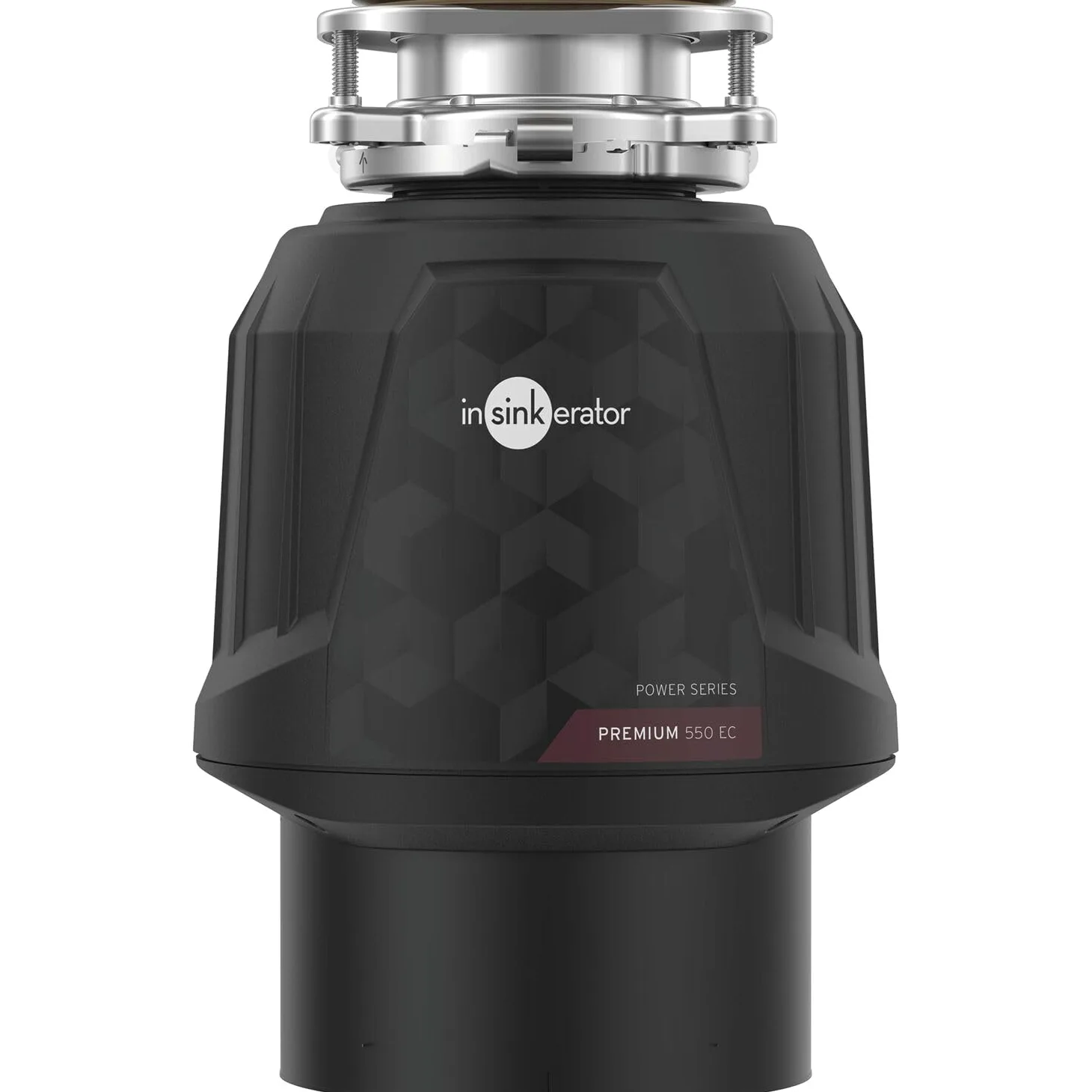 Insinkerator Premium 550 EC - Tritatutto per rifiuti da cucina con motore a induzione da 0,5 CV e interruttore dell'aria