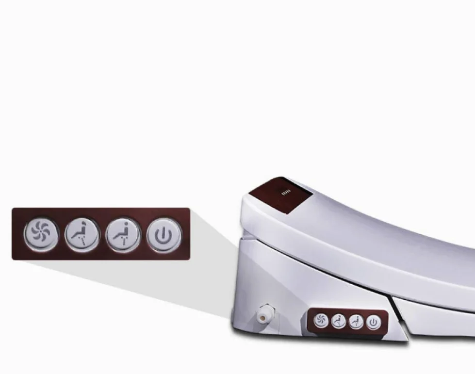 Smart toilet wc automatico pulito casa calda flusher elettrico toilette corpo remoto detergente per bidet, sedile WC intelligente