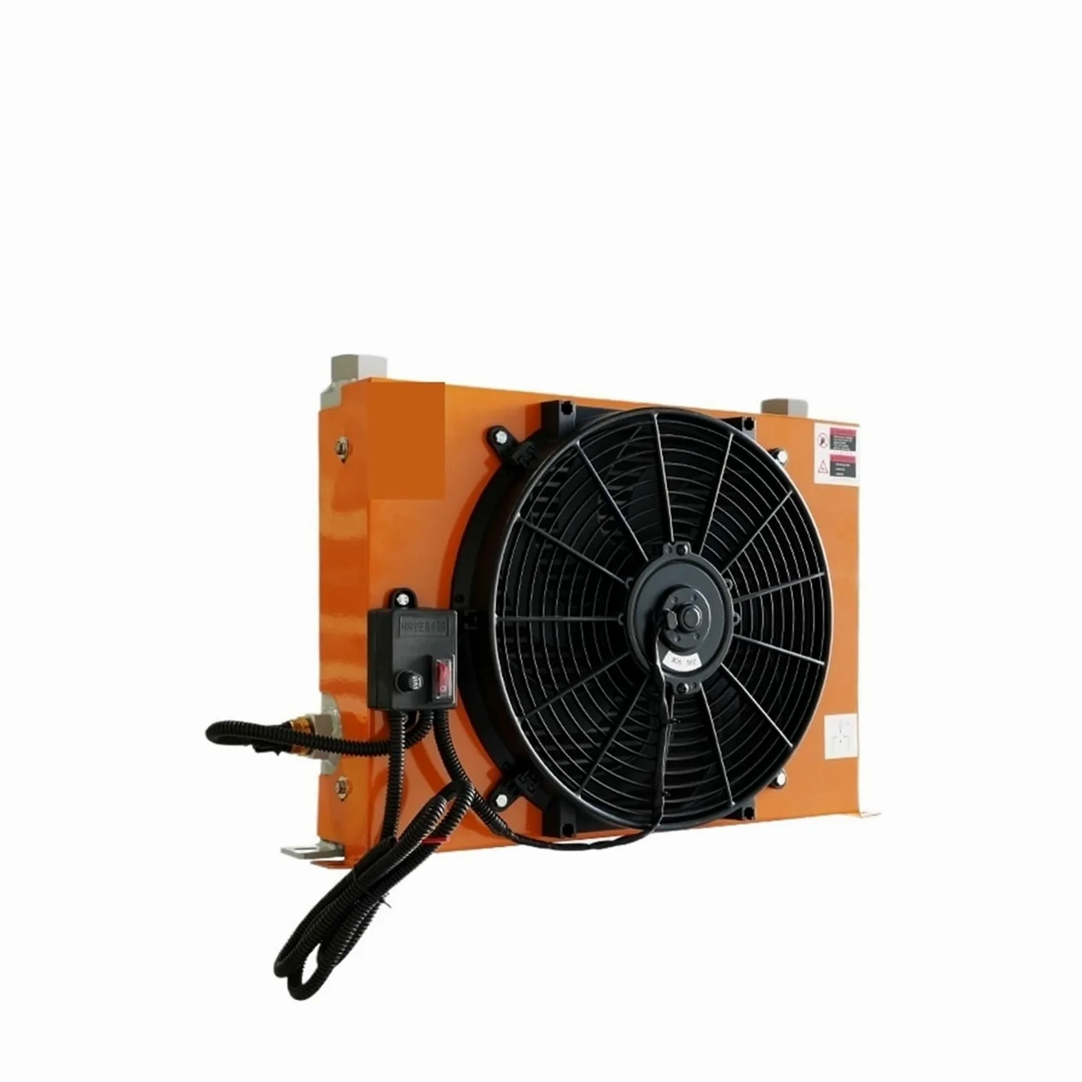 Radiatore aria-olio idraulico, Radiatore 'olio idraulico, di controllo a temperatura industriale AH1012T-CA per sistema idraulico CNC(AH0607T-12V/24V)