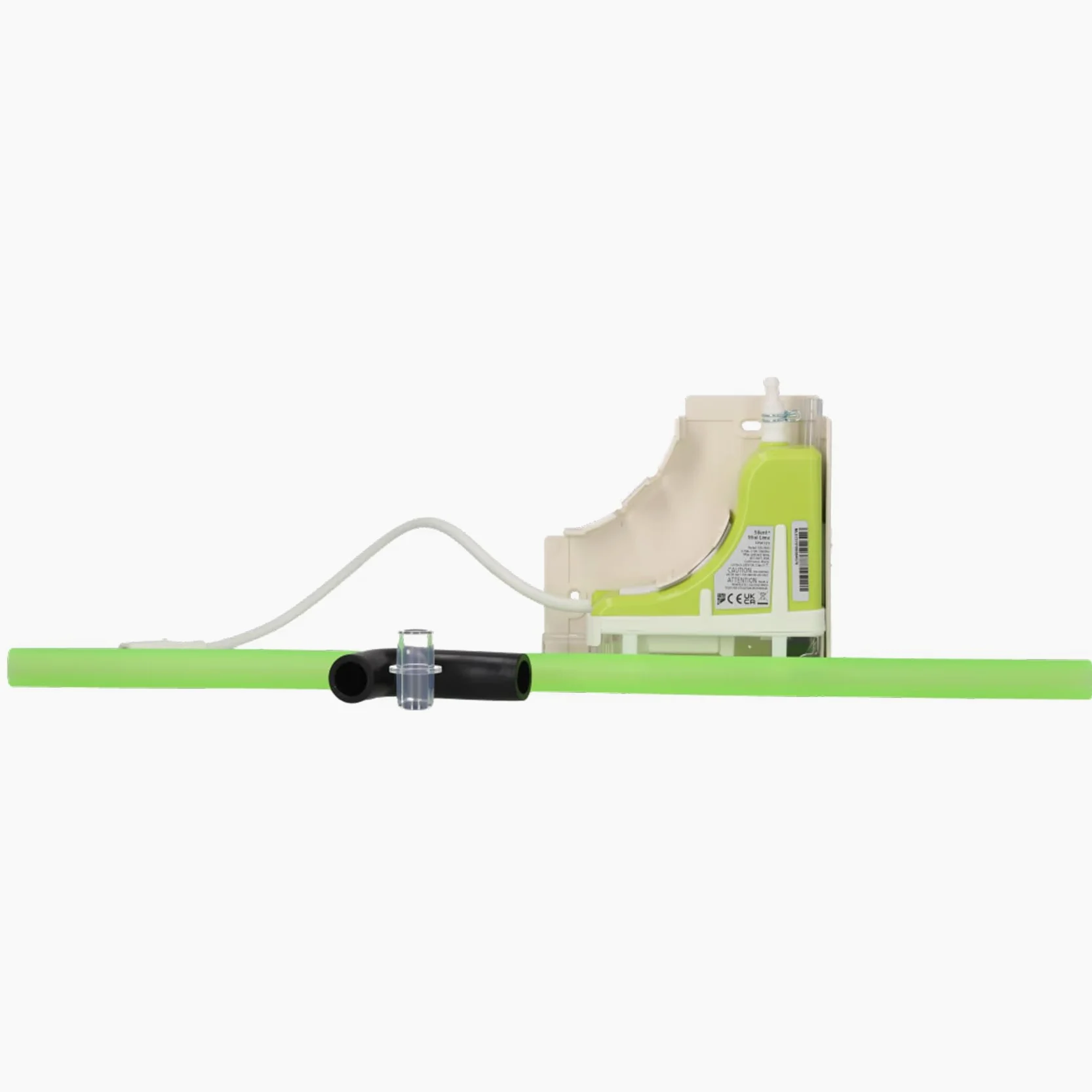 Aspen Pumps Silent+ Mini Lime FP3472/5 - Pompa Scarico Condensa con Canalina EuroSplit 80x60 mm Colore Avorio Chiaro