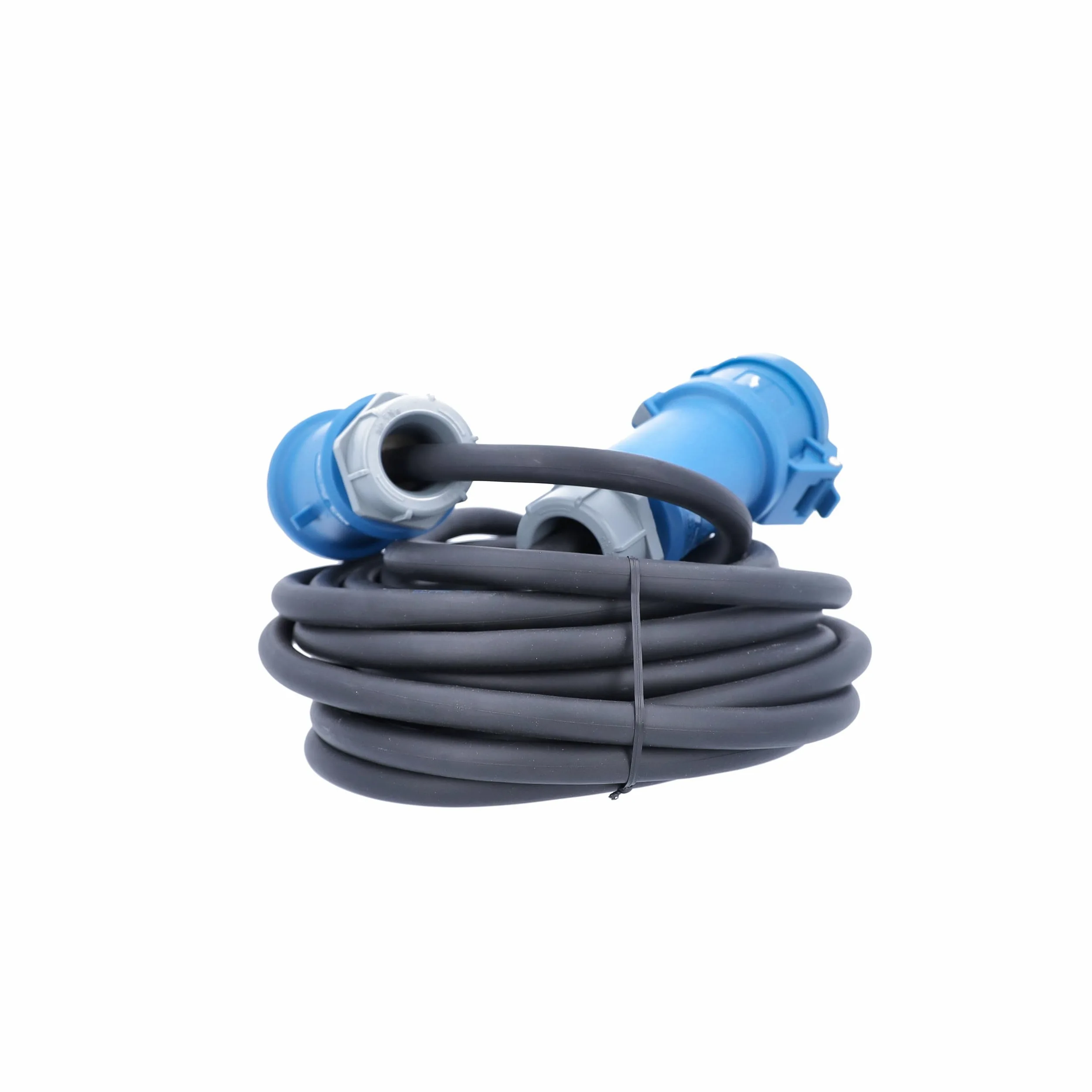 as - Schwabe cavi di prolunga CEE 10 m H07RN-F 3G6 - spina CEE e giunto CEE 230V/32A/3-pin/6h - cavo di prolunga CEE per uso esterno - Made in Germany - IP44 - nero, 63281