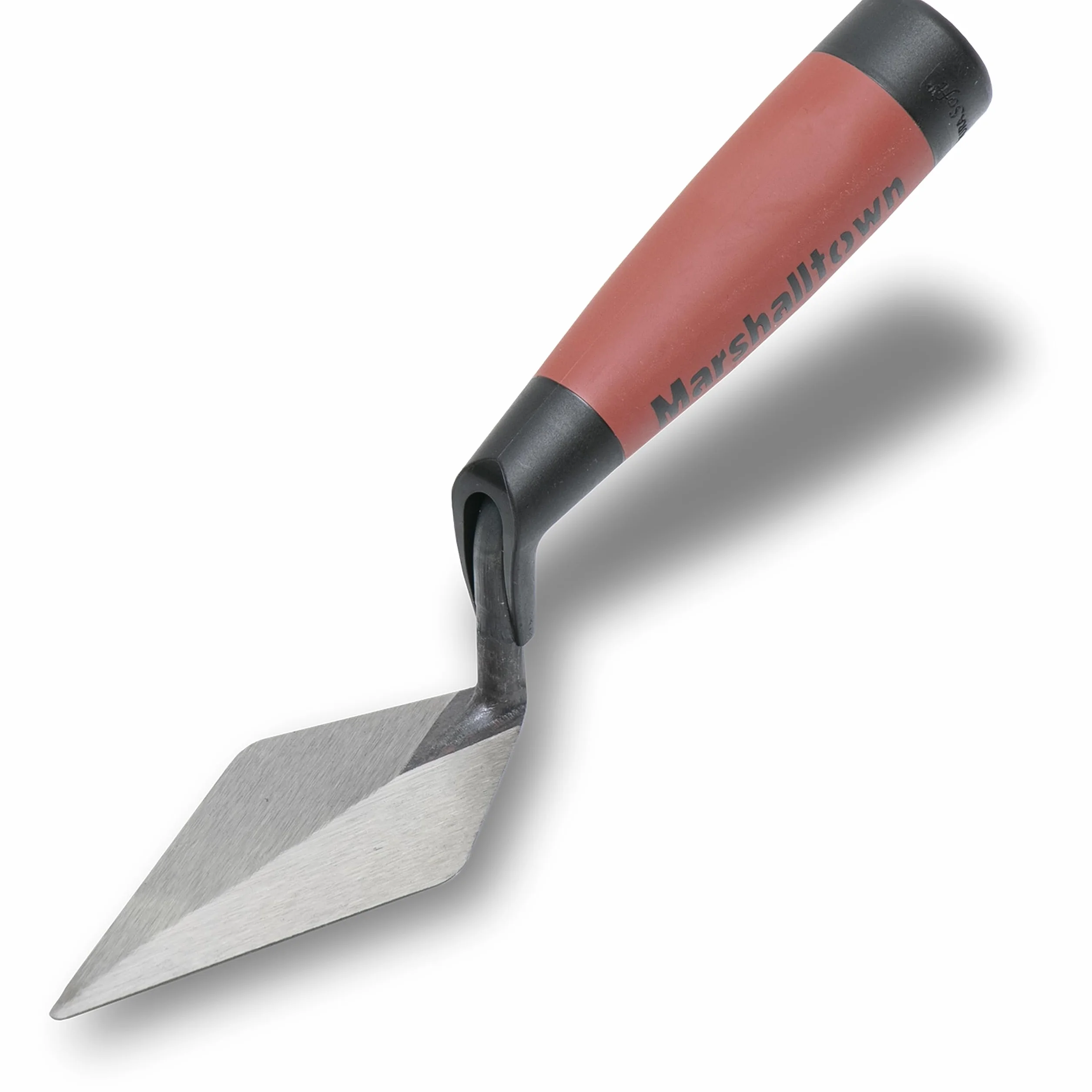 Marshalltown M46114D - Cazzuola a punta acuta, con manico in Durasoft, 10 cm