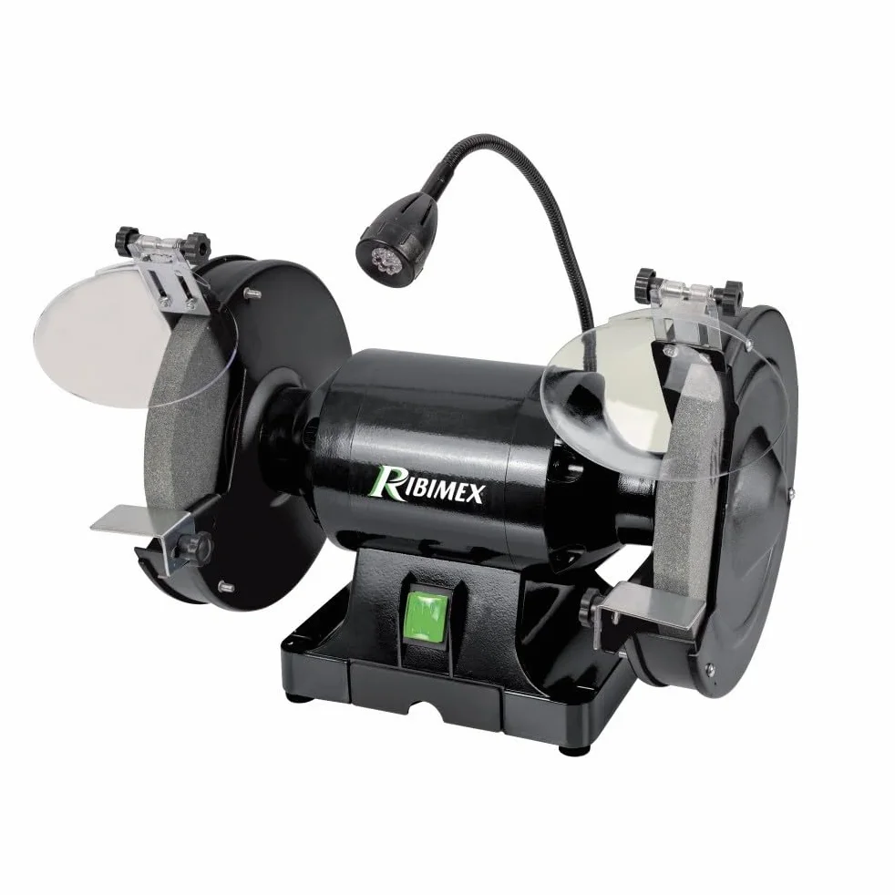RIBIMEX PRTME200/550 Smerigliatrice da Banco 200 mm 400 W