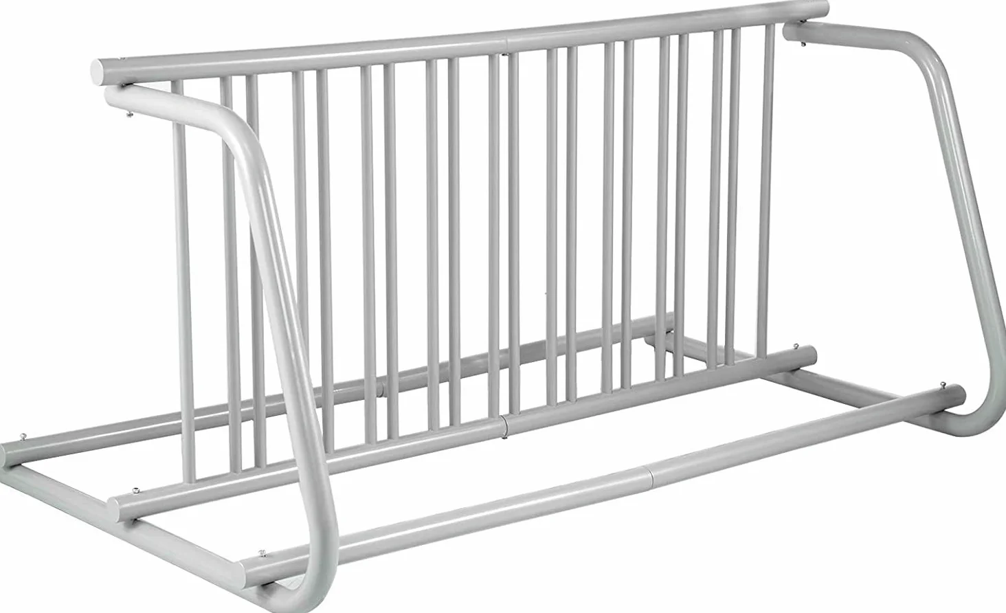 VEVOR Portabici da Pavimento per 10 Biciclette, Lunghezza 150 cm, Portabici in Acciaio, Capienza 10 Biciclette, Portabici per Garage, Strade, Cortili, Eventi Ciclistici