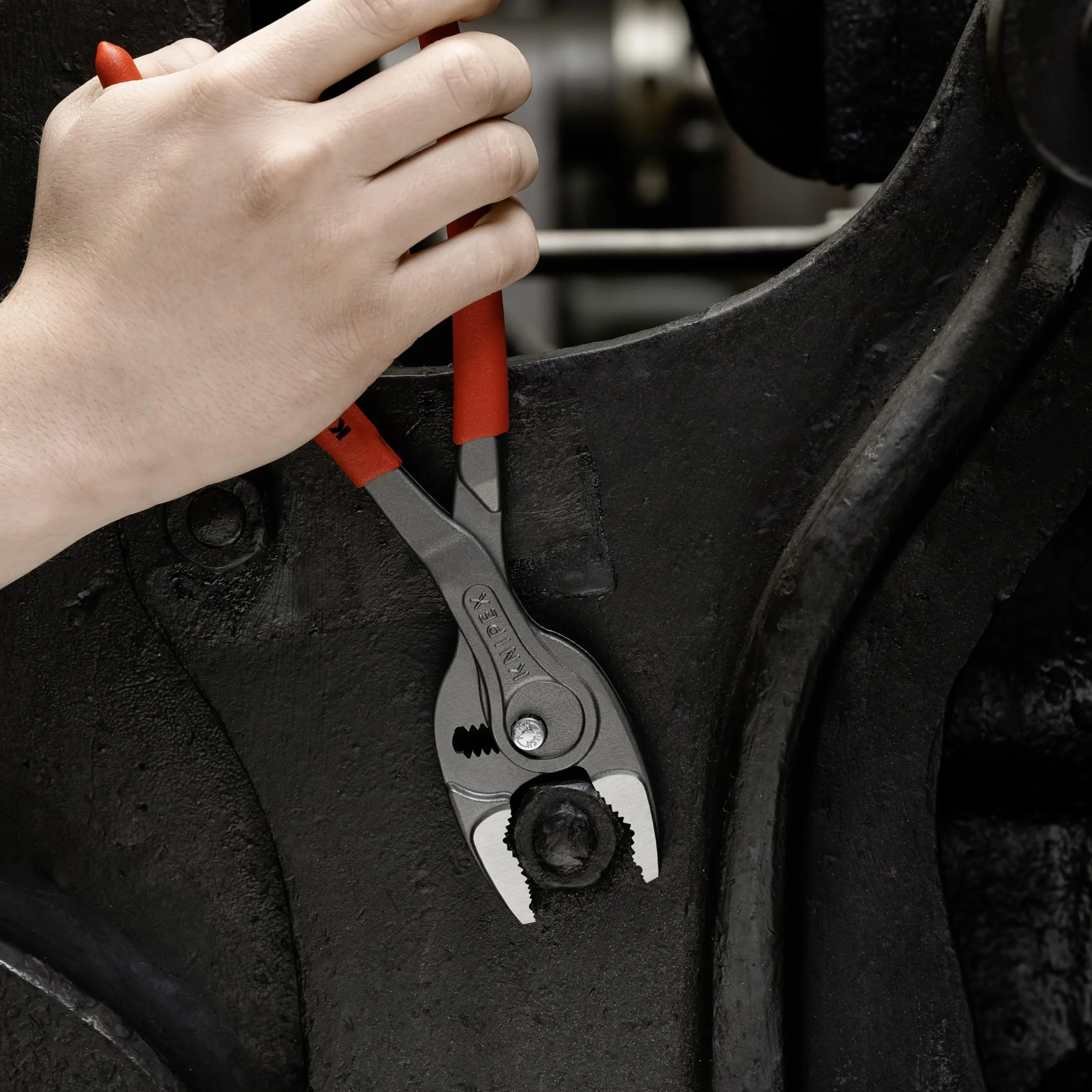 KNIPEX TwinGrip Assortimento di pinze con presa frontale 3 pezzi 330 mm, 00 19 61 V01