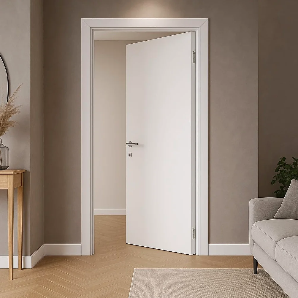 Porta da Interno a Battente Handy Luca in Microlaminato h 210cm Bianco (70 x 210 cm)