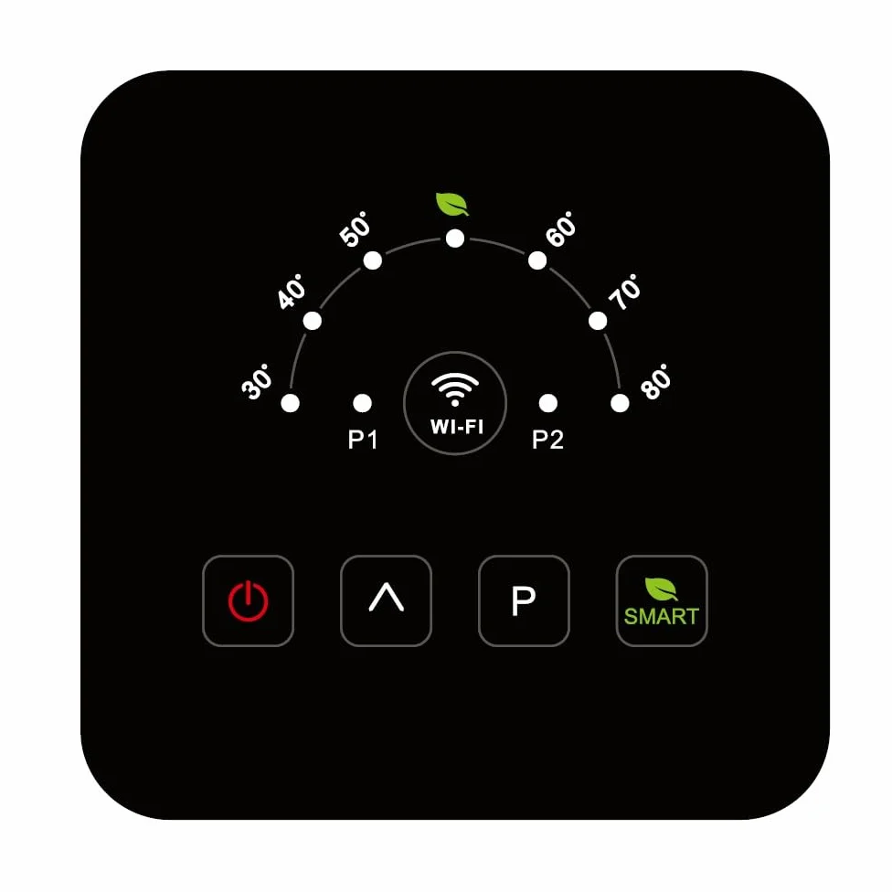 Scaldabagno elettrico DOPPIA TANICA camera serbatoio WIFI lt 30 50 80 100 litri verticale/orizzontale ThermoBax (30 litri)