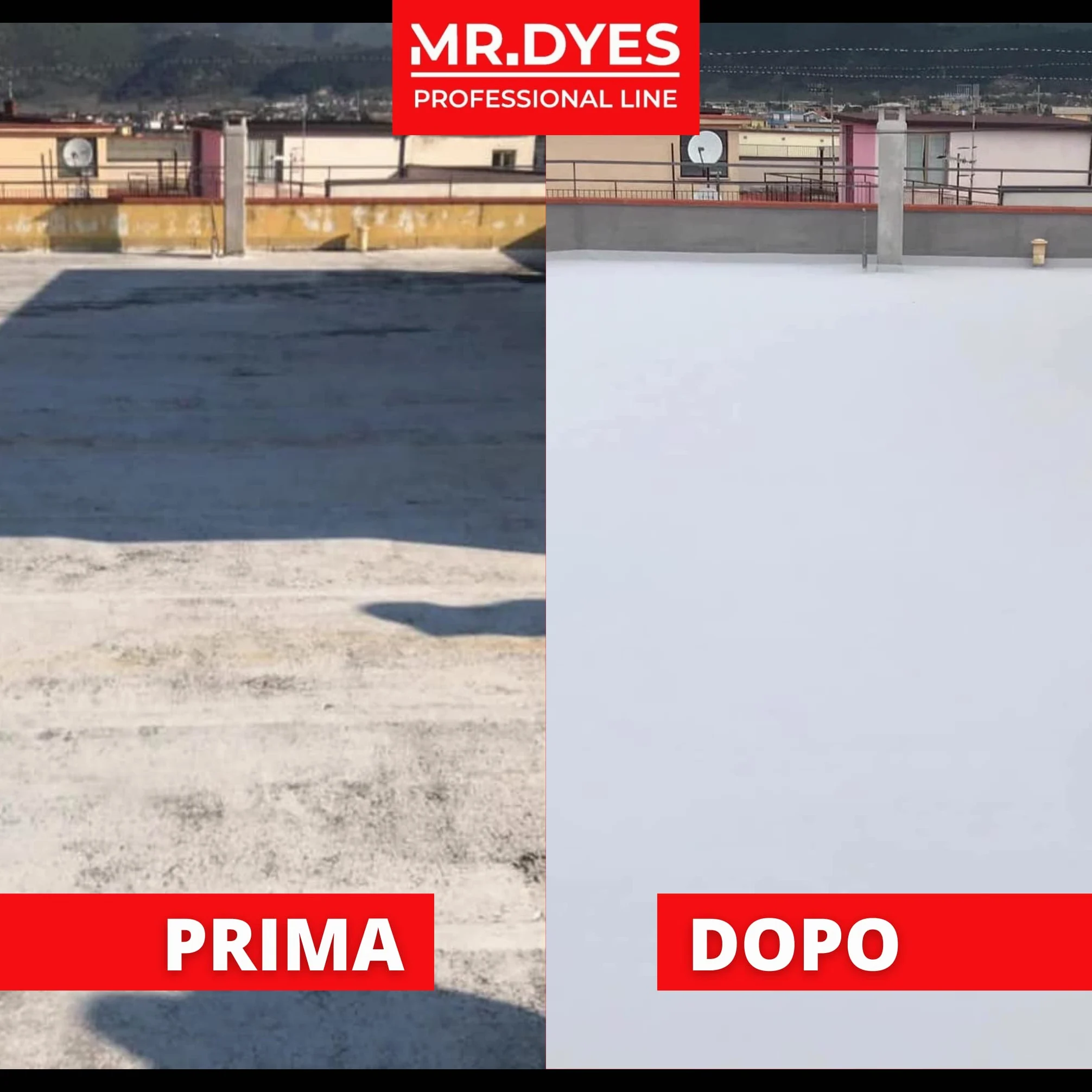 Guaina Liquida Impermeabilizzante - Membrana Monocomponente Multisupporto, Vari Colori e Formati, Gomma Liquida per Tetti e Terrazzi. (20 KG, BIANCO)