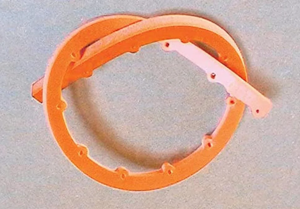 CMT TMP-1000 DIMA FLESSIBILE ARANCIO DA 18X18X1000mm X FRESATURA SAGOMATA
