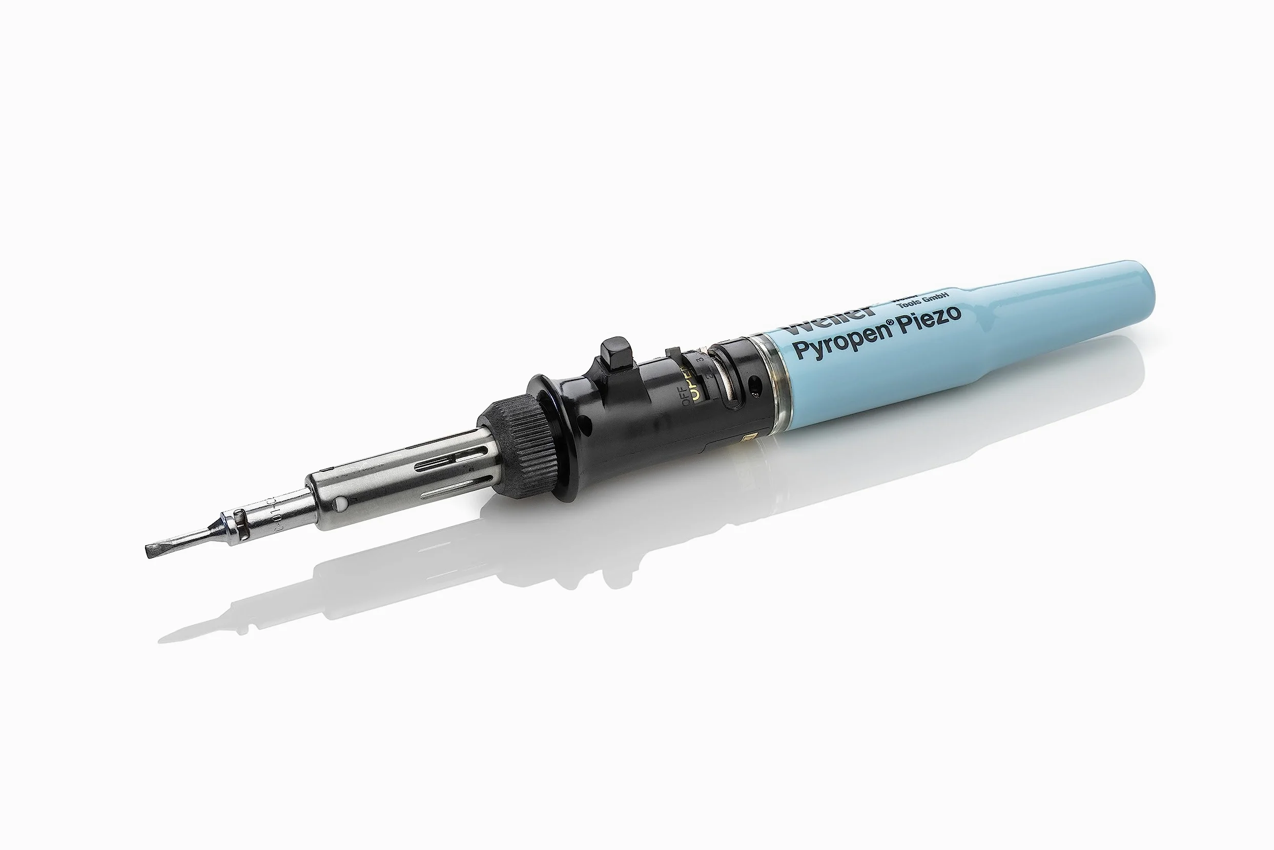 Saldatore a gas Weller Pyropen Piezo 650 °C 180 min + accenditore piezo T0051605899