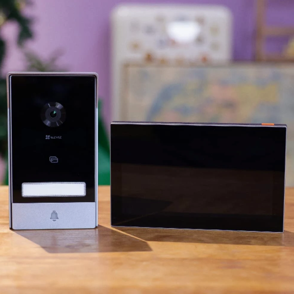 EZVIZ HP7 Videocitofono 2 Fili connesso, 2K, Schermo da 7