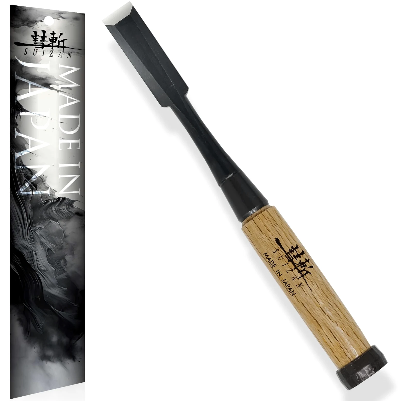 SUIZAN Scalpello da Legno Giapponese 18 mm – Oire Nomi Professionale