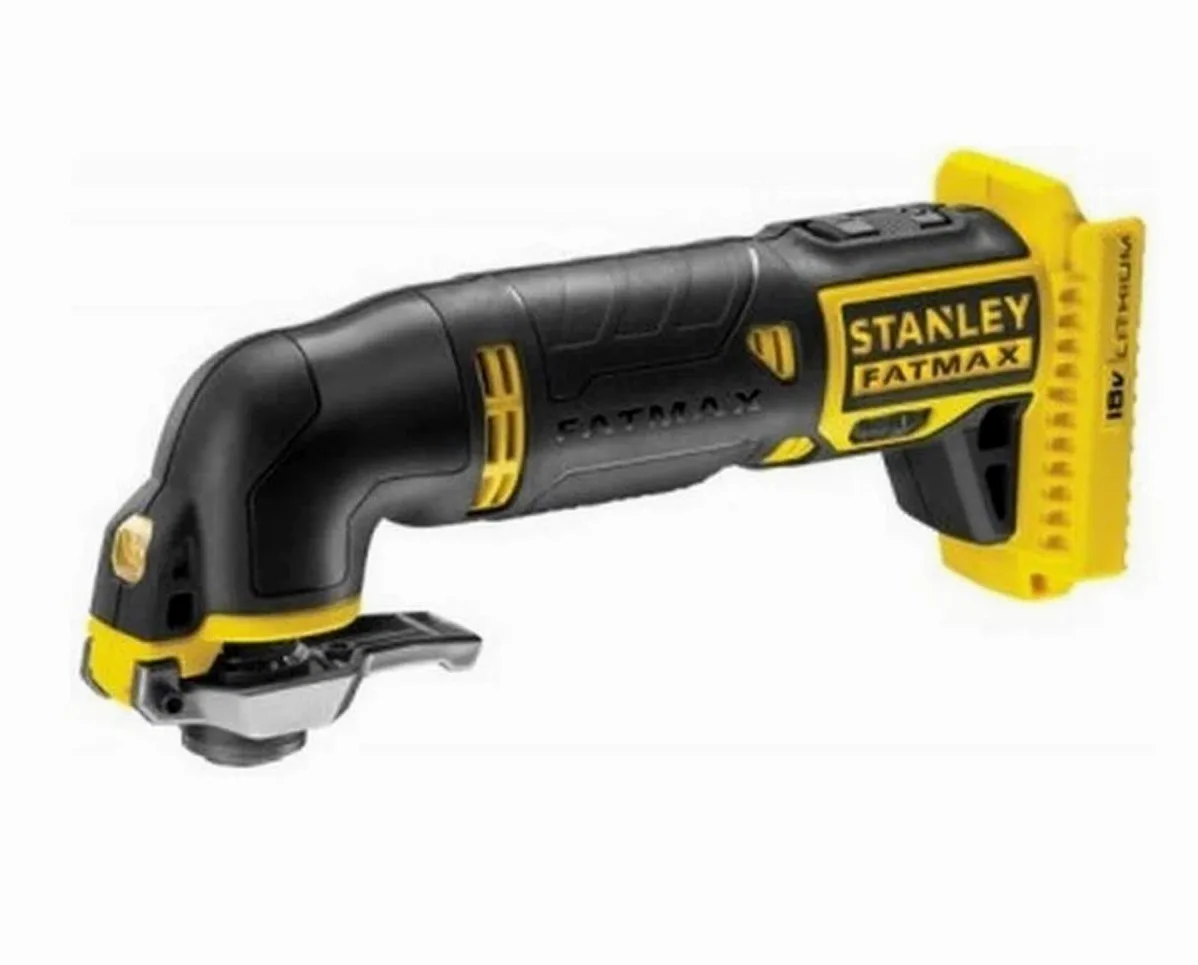Stanley FMC710B-XJ Fatmax Ustensile Multifunzione Oscillante Senza Batteria/Caricabatterie, 18 V