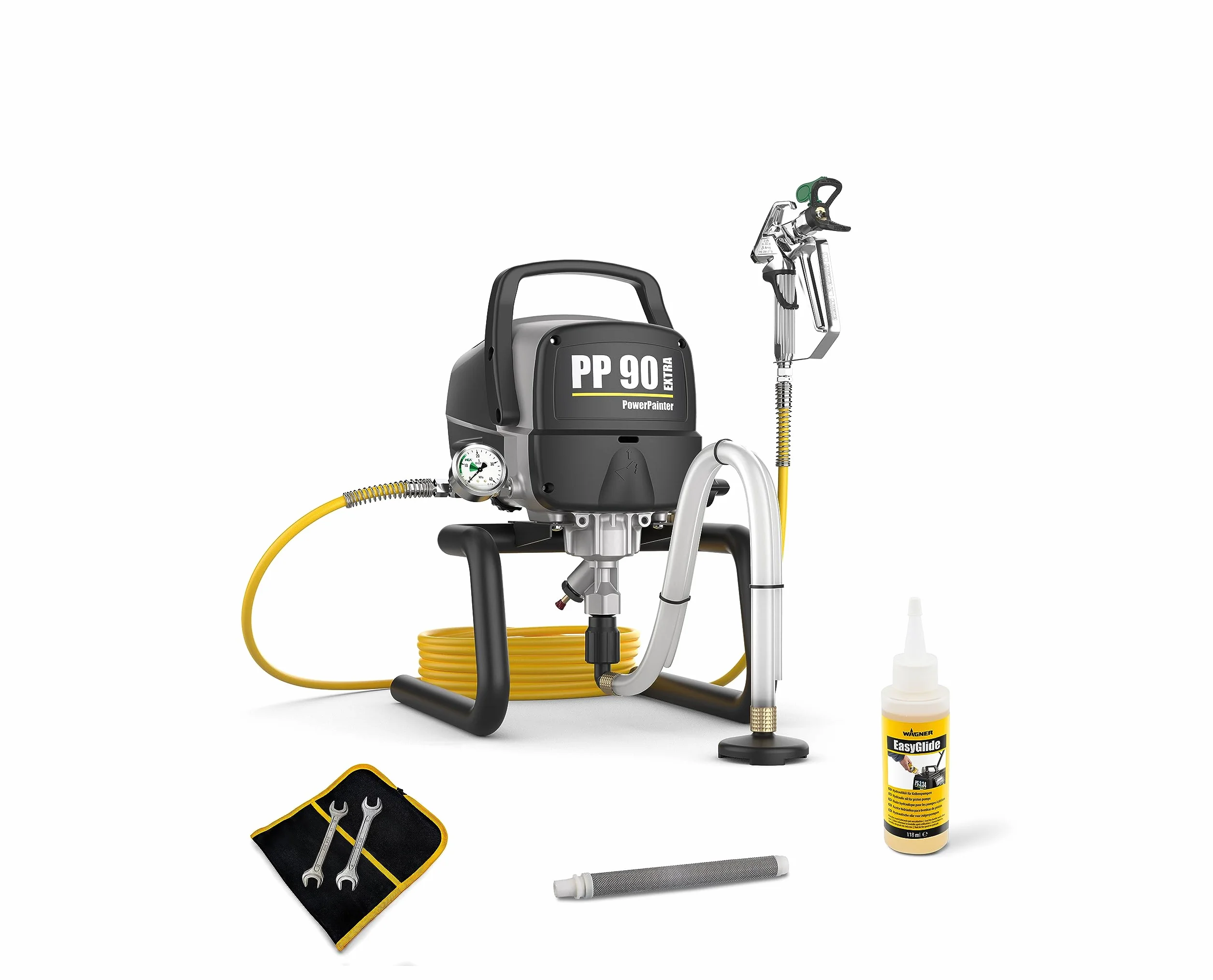 WAGNER Airless Spruzzatore di Vernice Power Painter 90 Extra Skid HEA su rastrelliera Multicolore