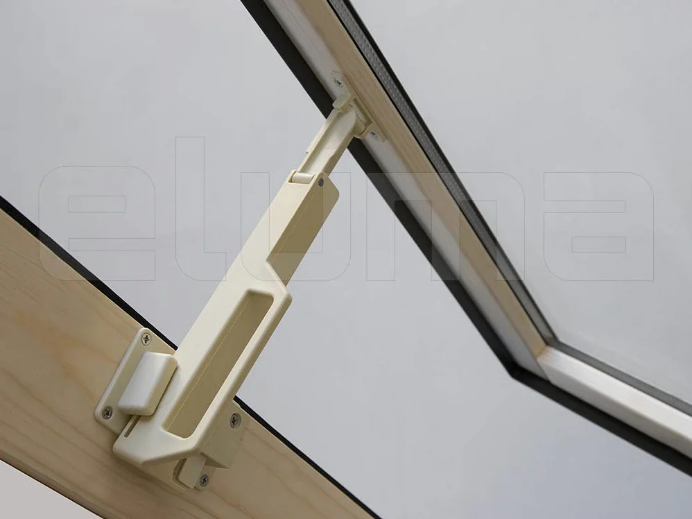 Lucernario - Finestra da tetto CLASSIC LIBRO | Finestra per uscita sul tetto | Vetro camera 4-9-4 | Apertura laterale | Made in Italy | 45x55 Base x Altezza
