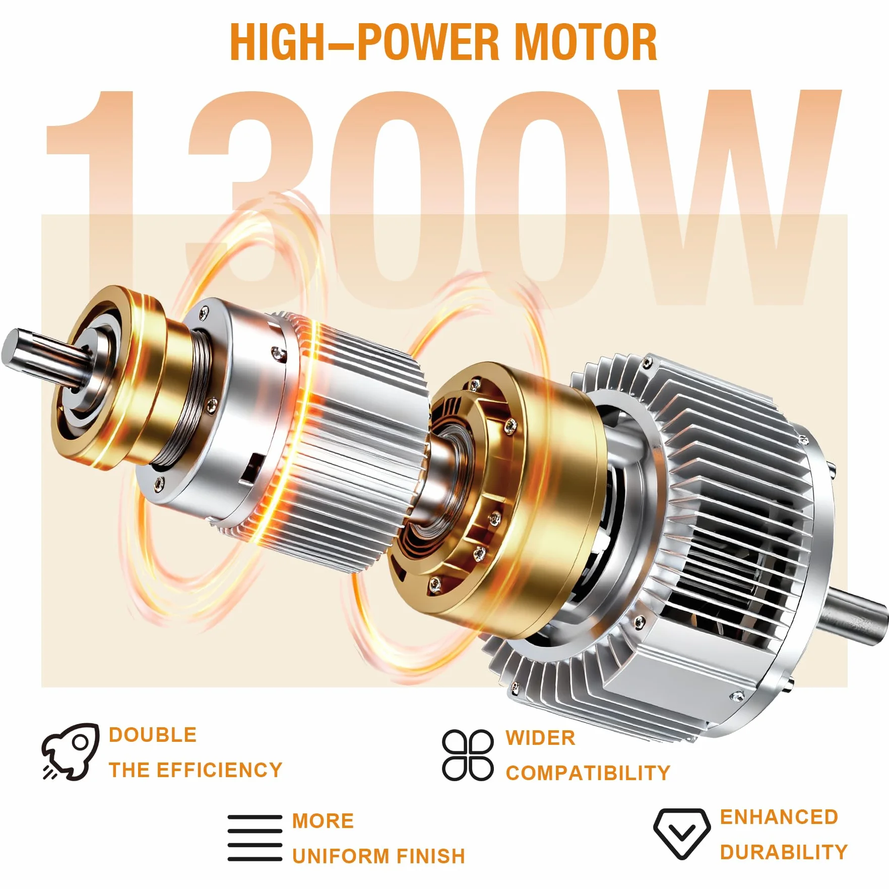 MAXXT Spruzzatore di Vernice Airless Elettrico 1300W, Pistola a Spruzzo per Recinzioni, Giardino, Mobili, Pareti e Porte, Fai-Da-Te