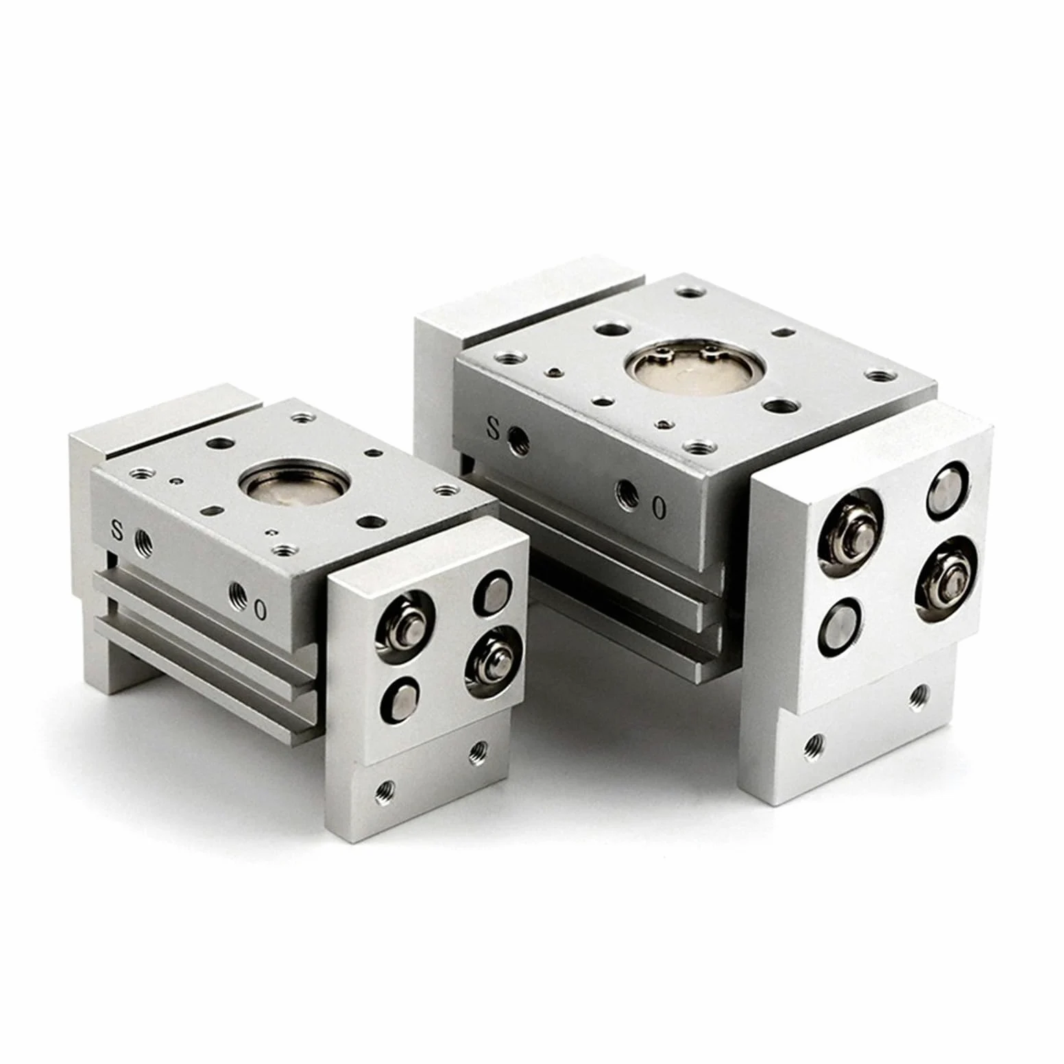 Pinza pneumatica a doppio effetto con cilindro pneumatico L2 10D/16D/20D/25D/10D1/16D1/20D1/25D1 Pinza pneumatica Risposta rapida, per la produzione(MHL2-40D)