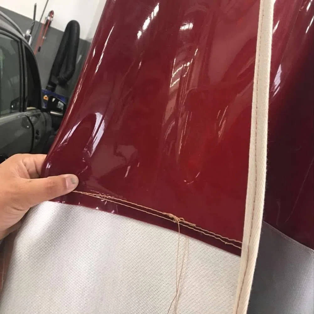 Rygcrud Tende per saldatura, coperta ignifuga con finestra ispezione rossa