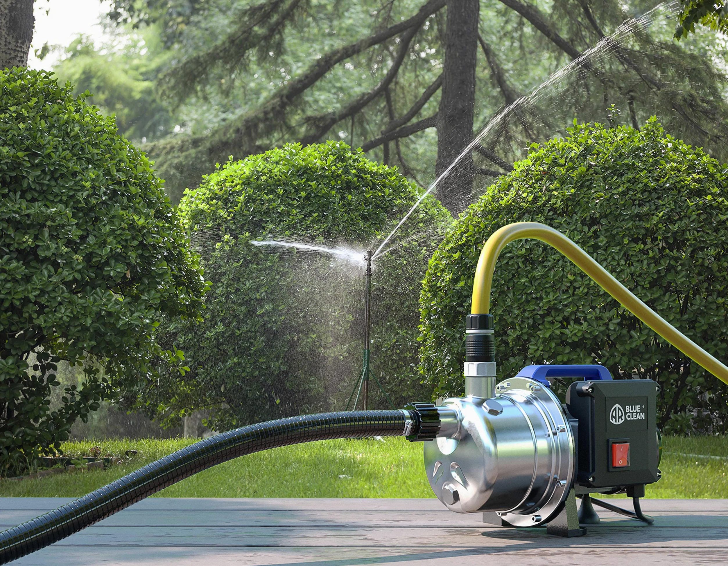 AR Blue Clean Pompa Autoadescante ARGP 800X per Acque Chiare (800 W, Portata max. 3.500 l/h, Prevalenza max. 38 m)
