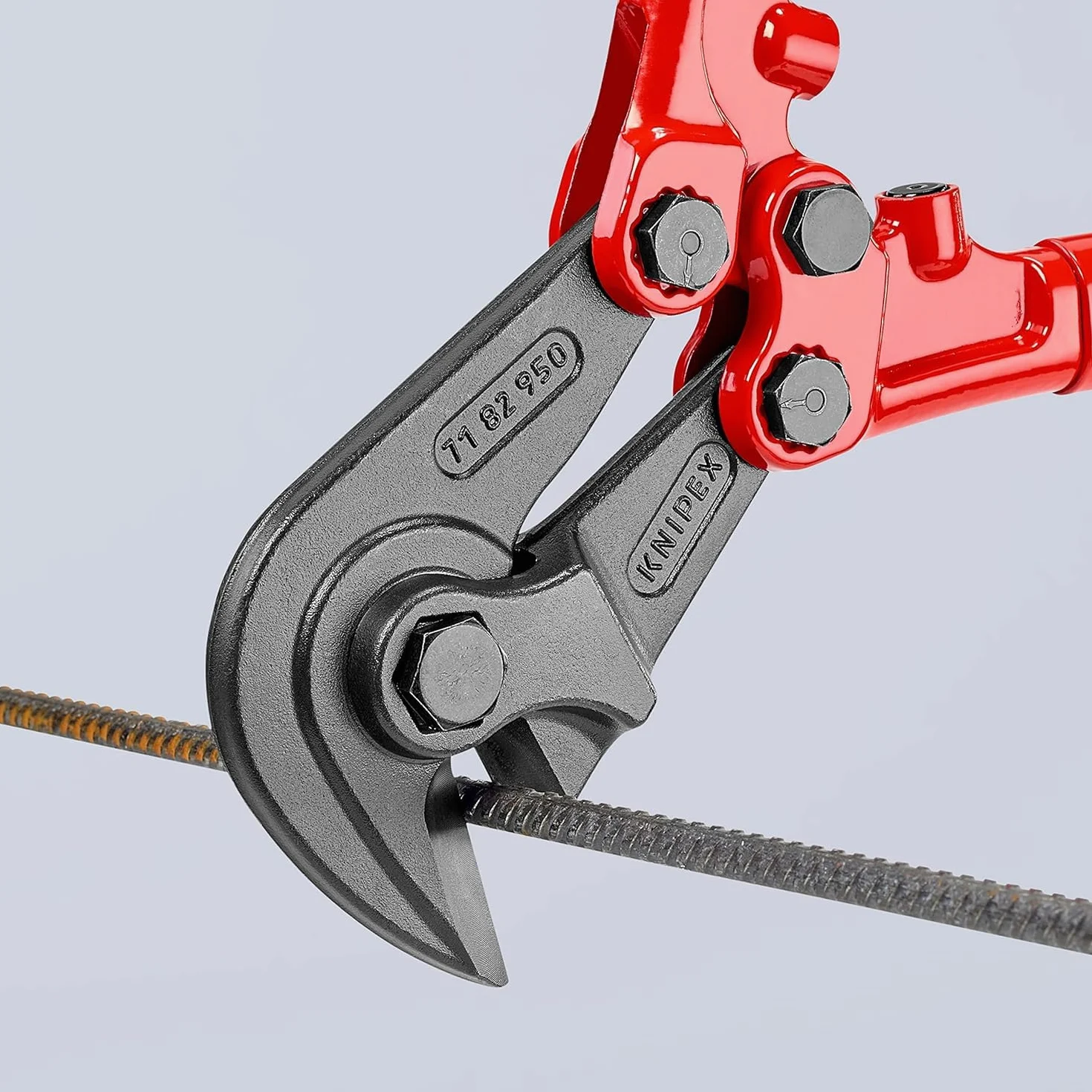 KNIPEX Tagliabulloni per taglio di reti elettrosaldate per cemento con impugnature multicomponente 950 mm, 71 82 950