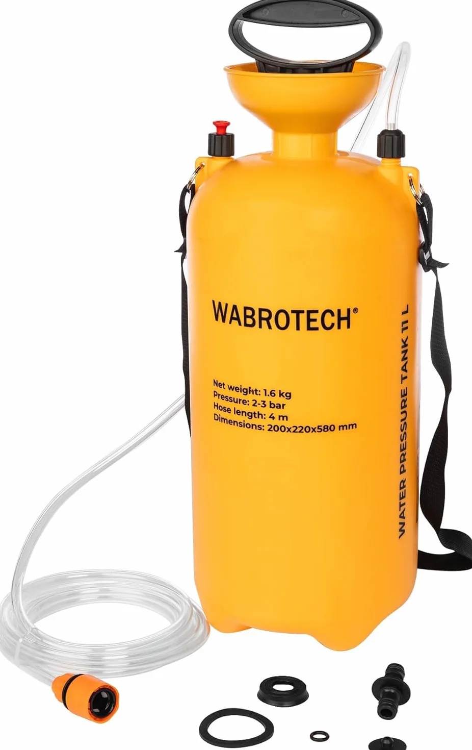 Dispositivo di Approvvigionamento Idrico 11L per Carotatrice - Serbatoio a Pressione Dell'acqua da Utilizzare con Tutte le Perforazioni - Serbatoio Acqua con Pompa 3 Bar per Carotatrice