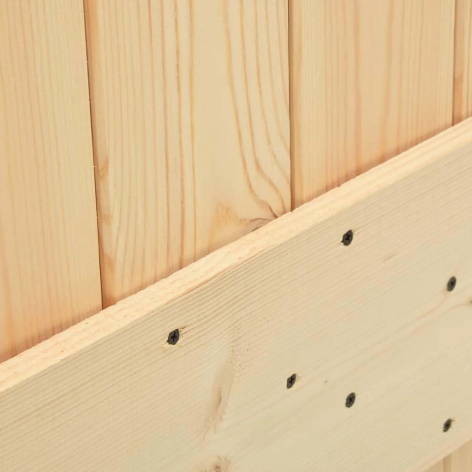 Porta Narvik Naturale 90 x 210 cm Legno di Pino Solido, Articoli di ferramenta,Materiali da Costruzione,Porte, 25kg-351043