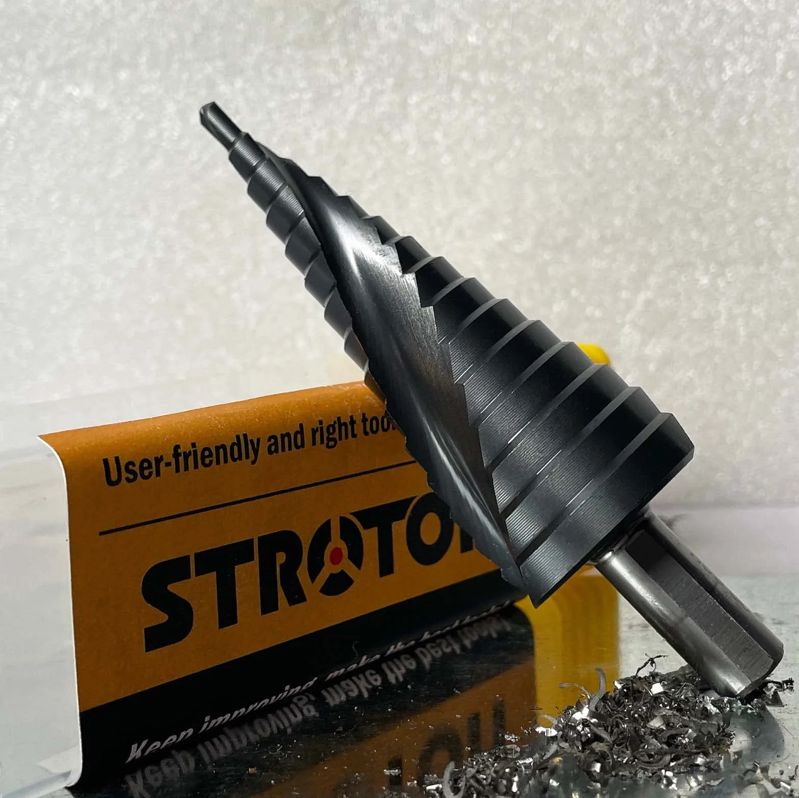 M35 Cobalto Fresa Conica Trapano a Gradini (4–32 mm/15 gradino) per Forare Acciaio Inossidabile e Metallo Duro,Hss Punte Coniche Professionali.