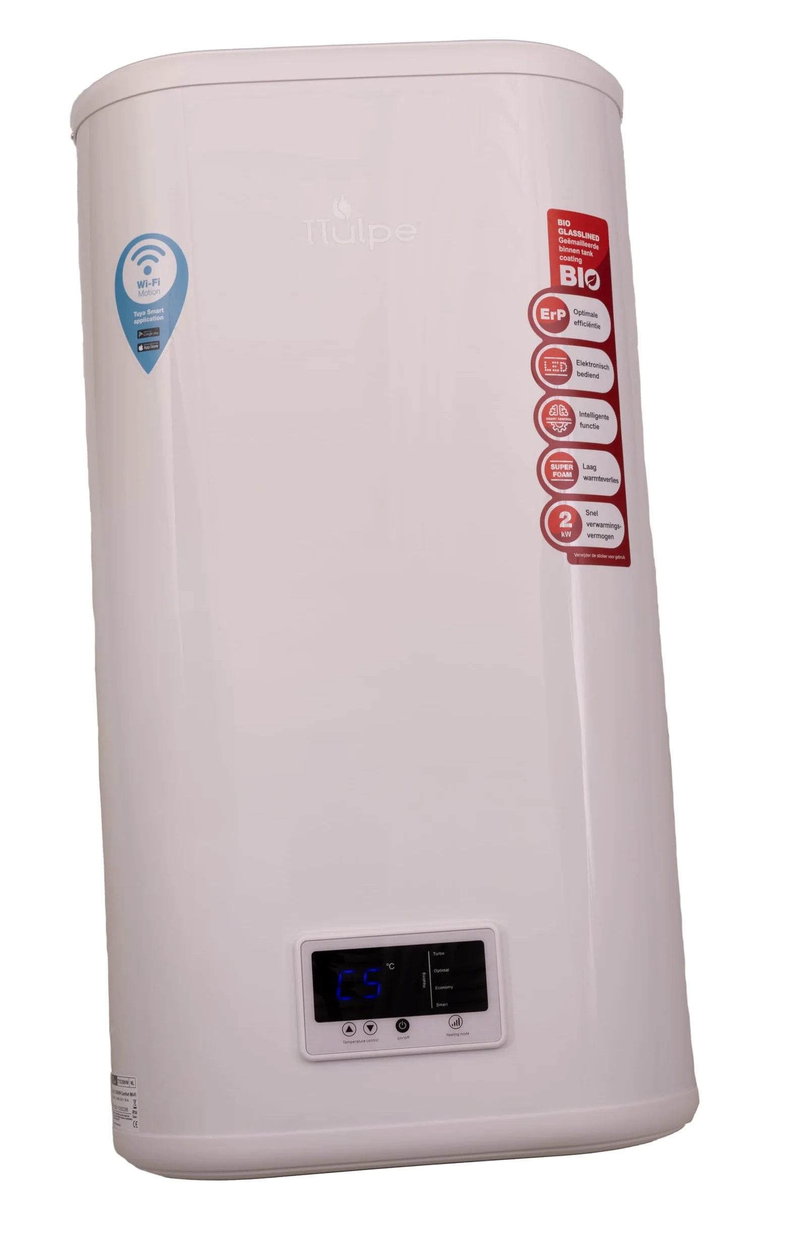 Comfort 50-V 50 litri serbatoio dell'acqua calda verticale Wi-Fi