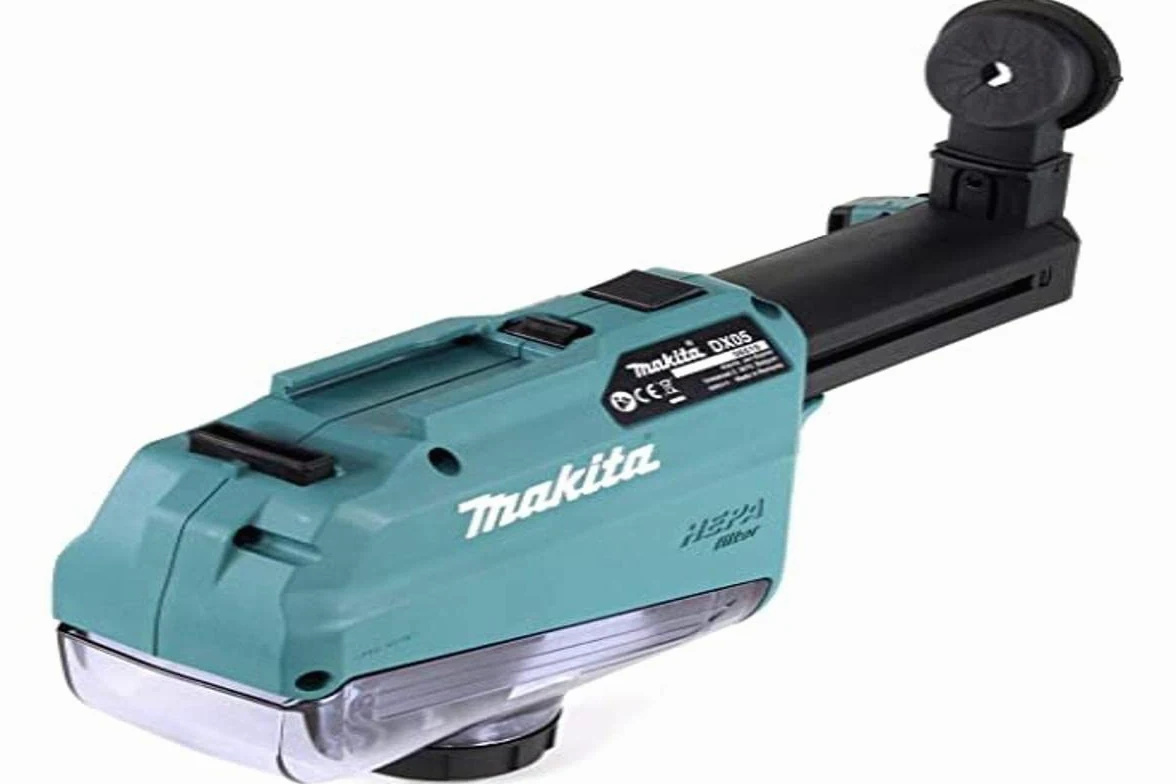 Makita Aspirazione della polvere DX05 (per aspirapolvere durante la foratura, con filtro HEPA) 199664-6