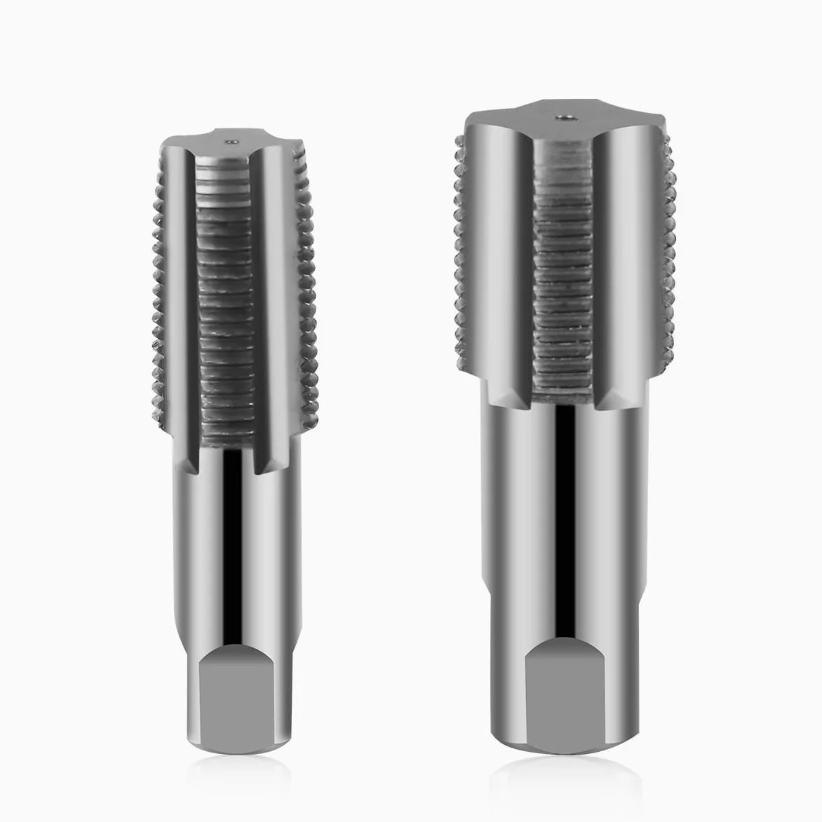 2 Pezzi Filiera Maschi per Filettatura Kit, 1/2 Pollice Filettatura, 3/4 Pollice Filettatura, Acciaio al Carbonio Rubinetto Filettato, per Industria e Riparazione Auto