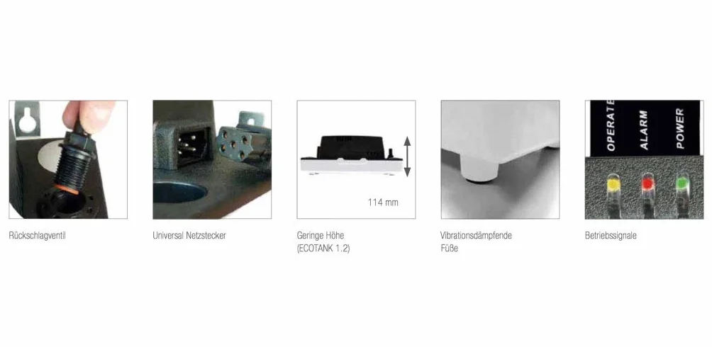 EcoTank+ 1.2 - Pompa per condizionatore d'aria