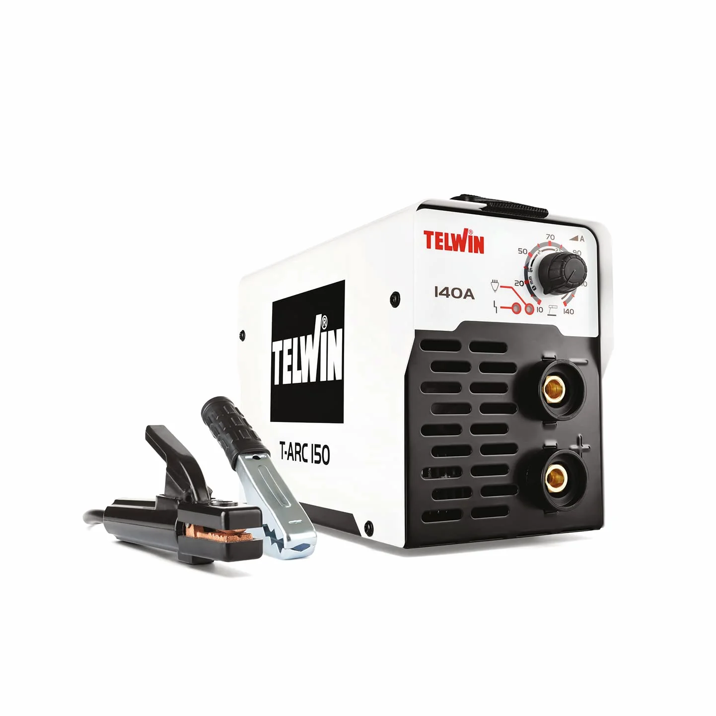 Telwin T-ARC 150 Saldatrice ad Elettrodo con Accessori per Saldatura MMA. 20-140a
