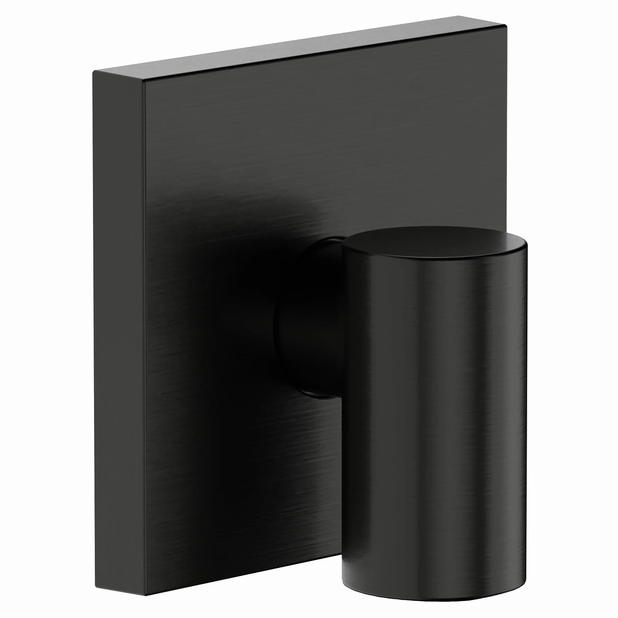 hansgrohe FixFit Fine E - Uscita doccia a muro, Raccordo tubo doccia con valvola antiriflusso, Connettore tubo doccia, cromo nero spazzolato, 28883340