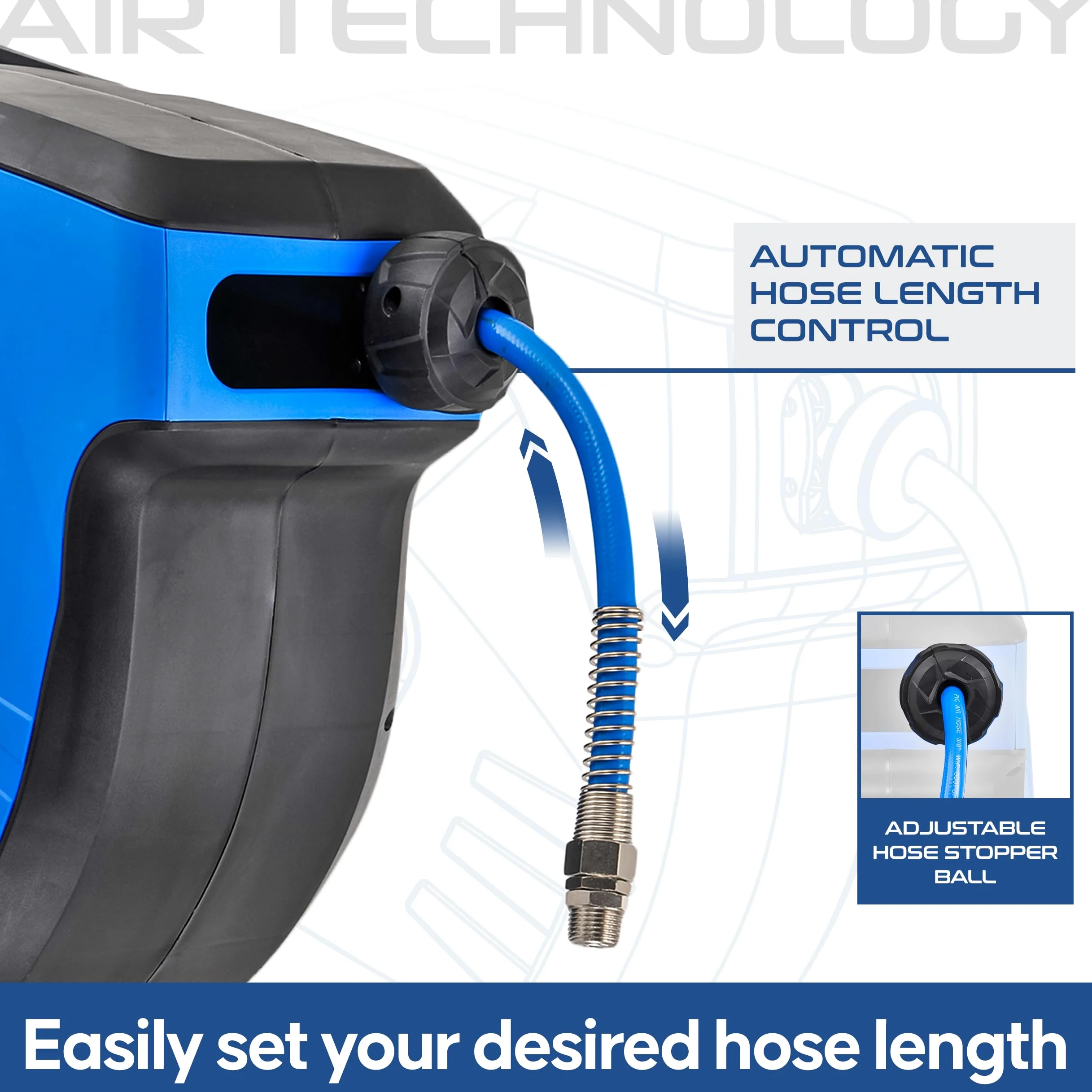 GAV Rotoreel Avvolgitubo Aria Compressa
