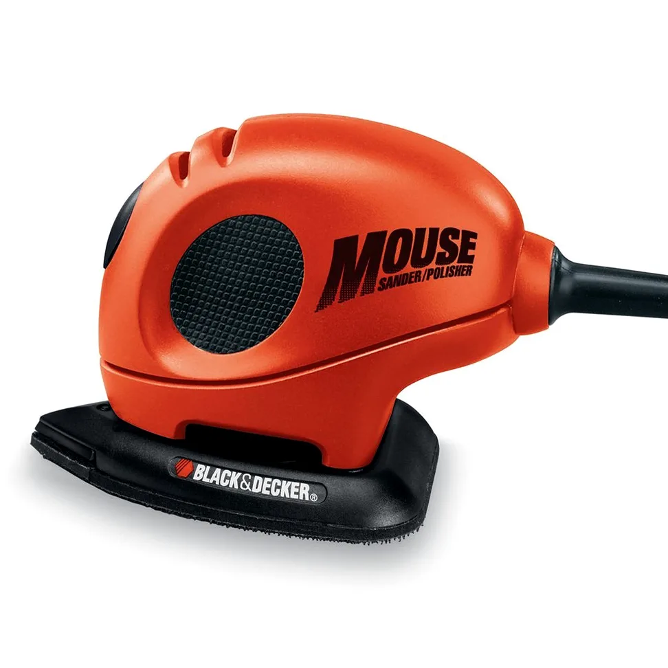 Black+Decker KA161BC-QS - Levigatrice per mouse 55 W, con borsa e 15 accessori