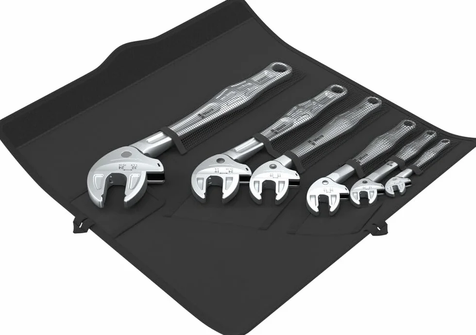 Wera 6004 Joker 6 Set 1 Set di chiavi autoregolabili, 6 pezzi