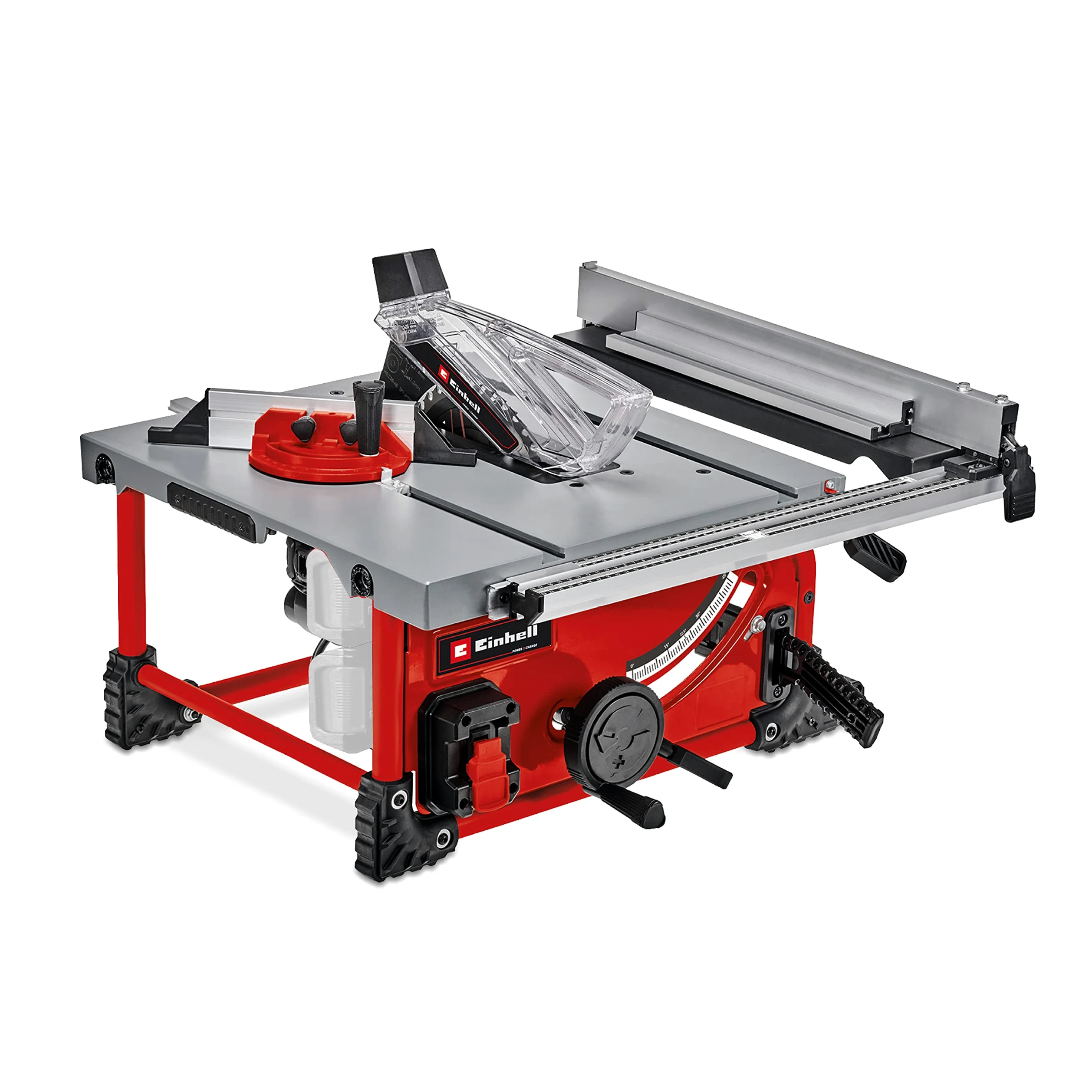 Einhell TE-TS 36/210 Li-Solo Sega circolare da banco a batteria Power X-Change (18V,giri al min. 3800, lama Ø210 x Ø30, taglio max 70 mm, guida angolare, senza batteria e caricabatteria)
