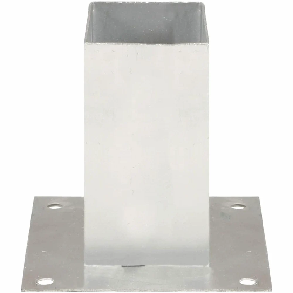 Pfostenanker 4 Stk. Verzinktes Metall 71 mm