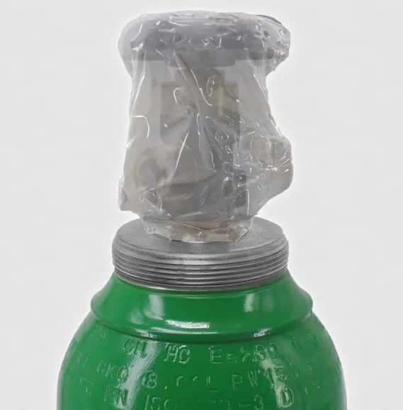 Bombola gas argon CO2 piena 8L 1,5m3 con regolatore Exakt Vogelmann, Bombola del gas per saldatura, Regolatore di saldatura a gas